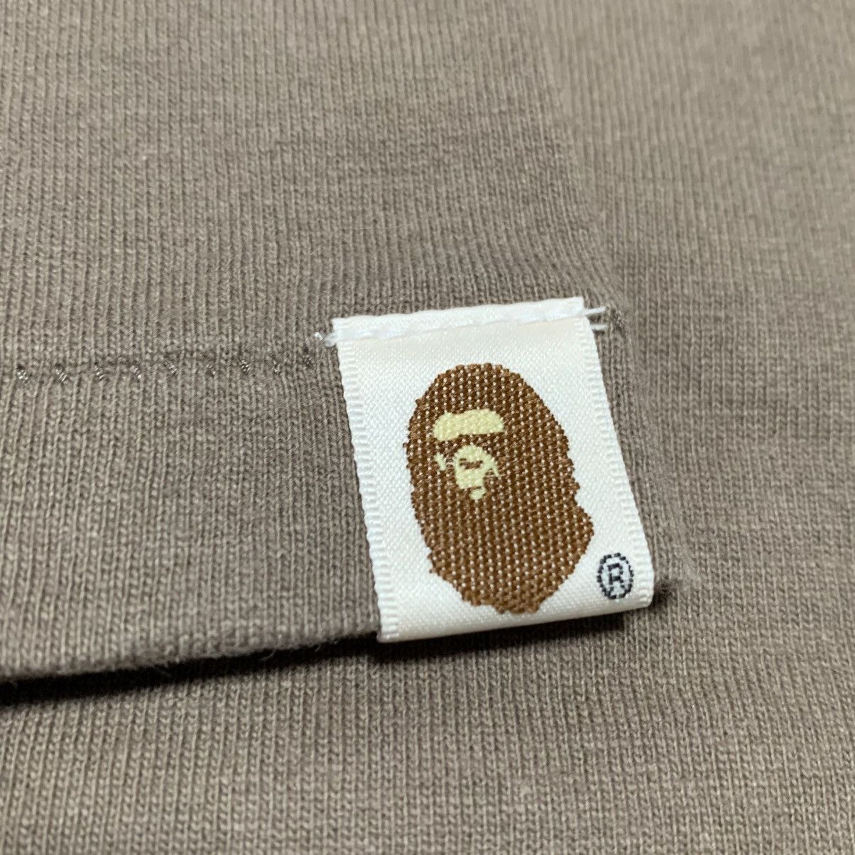 Bape Bape Large By Bathing Ape Brown Tee Size US L / EU 52-54 / 3 - 8 Thumbnail