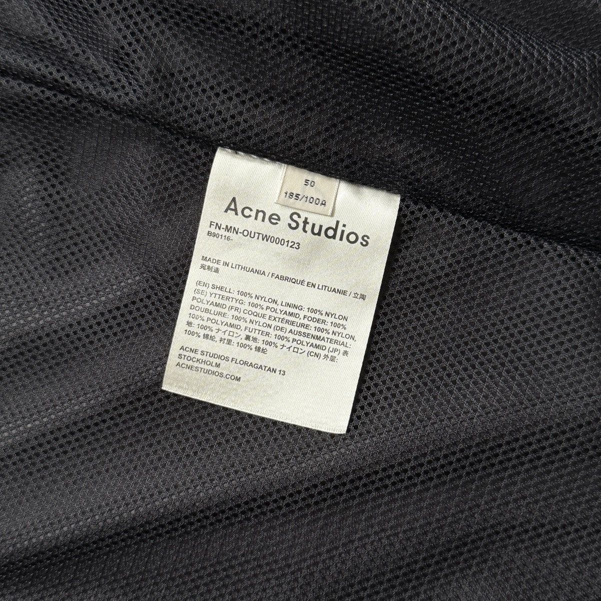 Acne Studios ACNE STUDIOS Sagan Nylon Ripstop Trench Coat Size US M / EU 48-50 / 2 - 6 Thumbnail