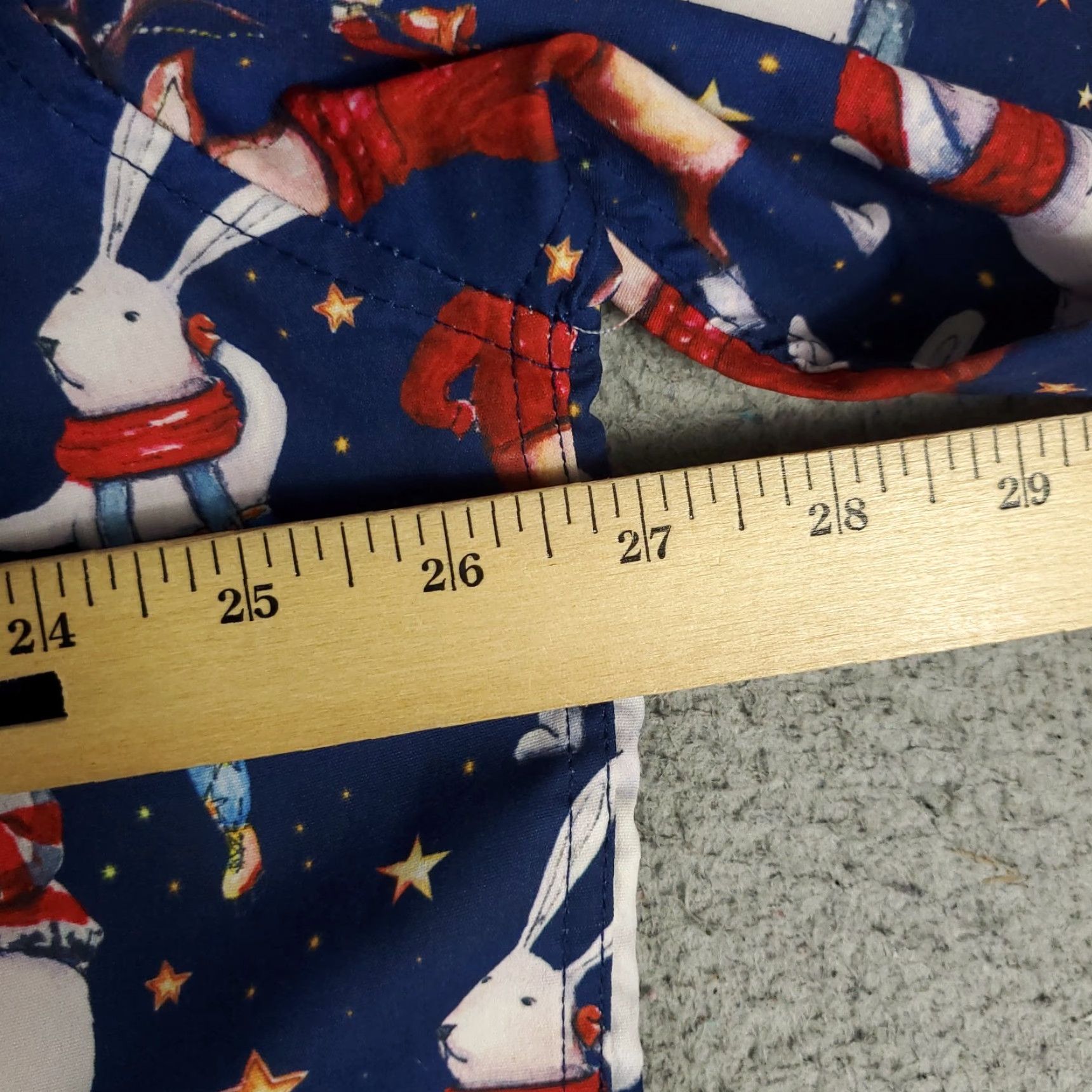 Vintage Tunevuse Shirt Mens 2XL Blue Christmas Snowman Stretch Button Up Long Sleeve Size US XXL / EU 58 / 5 - 5 Thumbnail