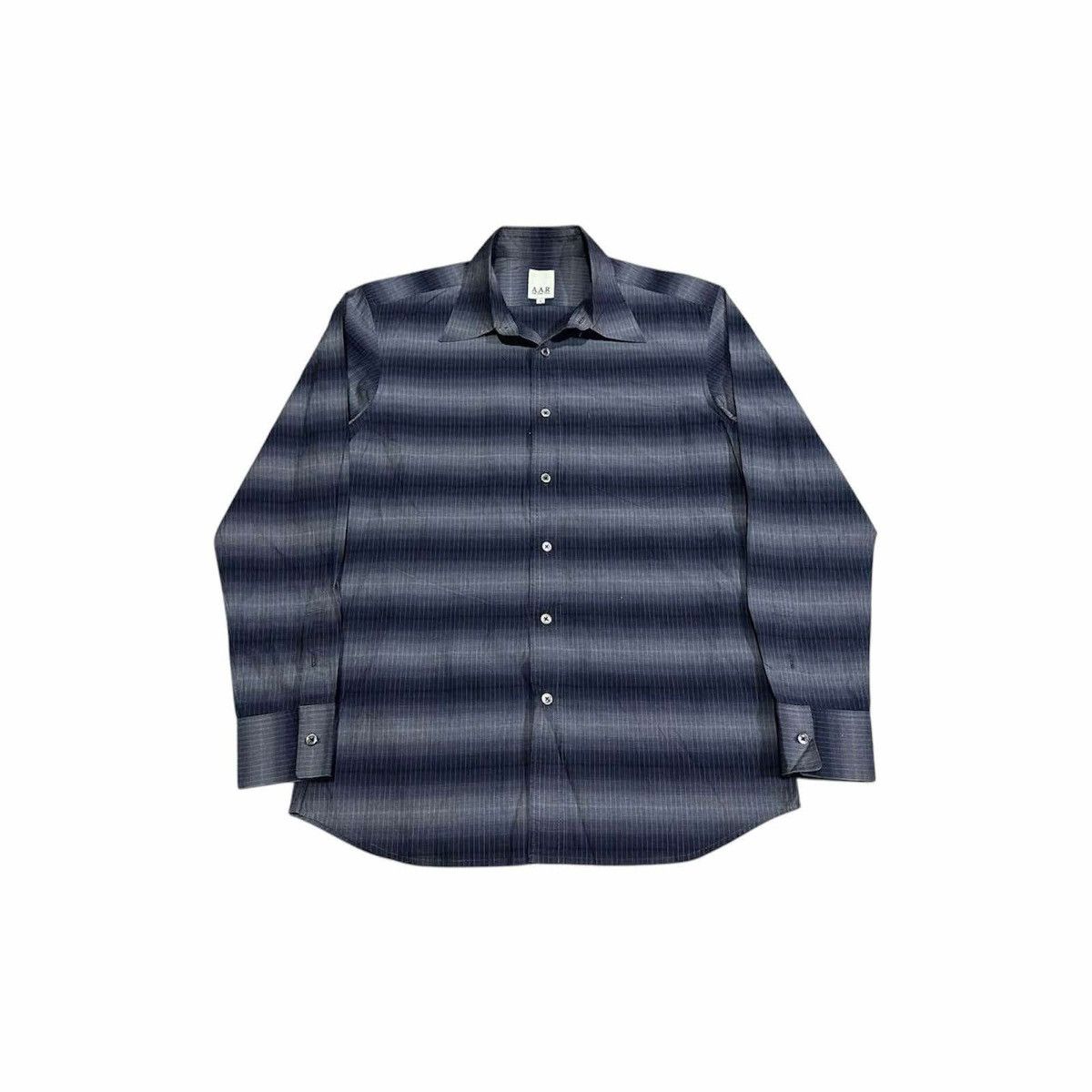 Yohji Yamamoto 🔥Vintage A.A.R By Yohji Yamamoto Shirt Striped Size US M / EU 48-50 / 2 - 1 Thumbnail