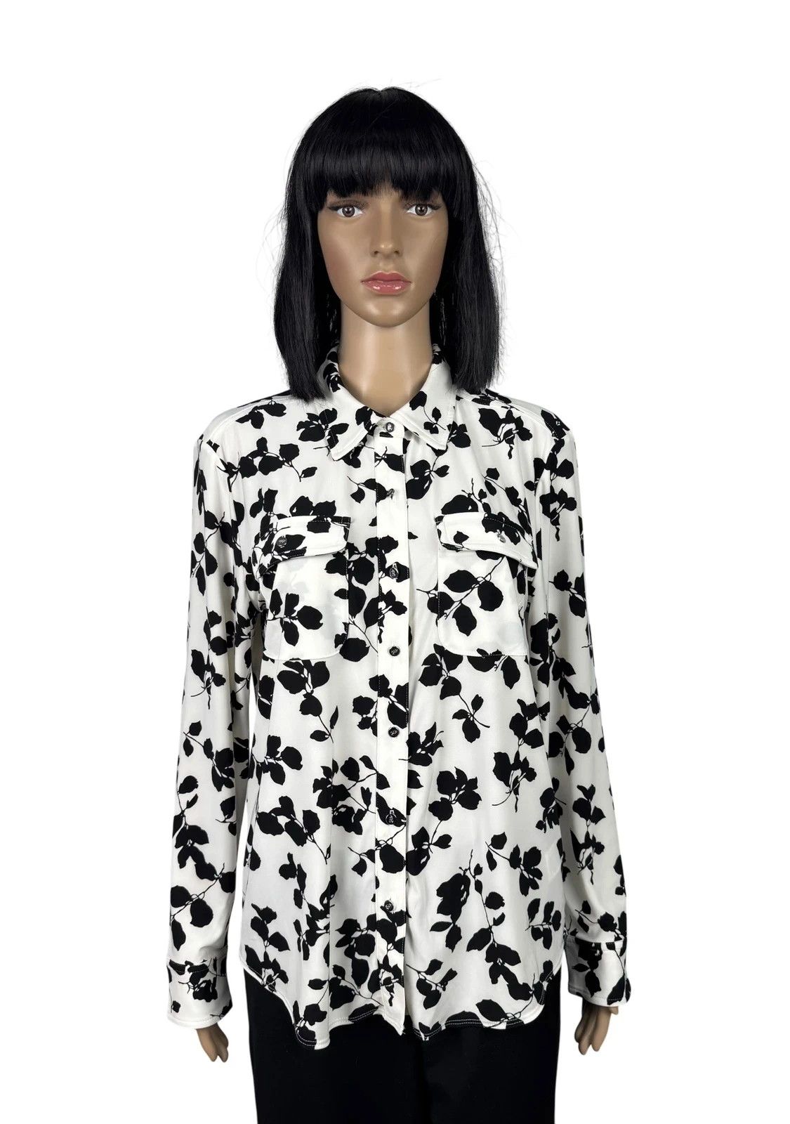 Lauren Ralph Lauren Lauren Ralph Lauren Collared Blouse Floral Printed size L Size L / US 10 / IT 46 - 1 Thumbnail