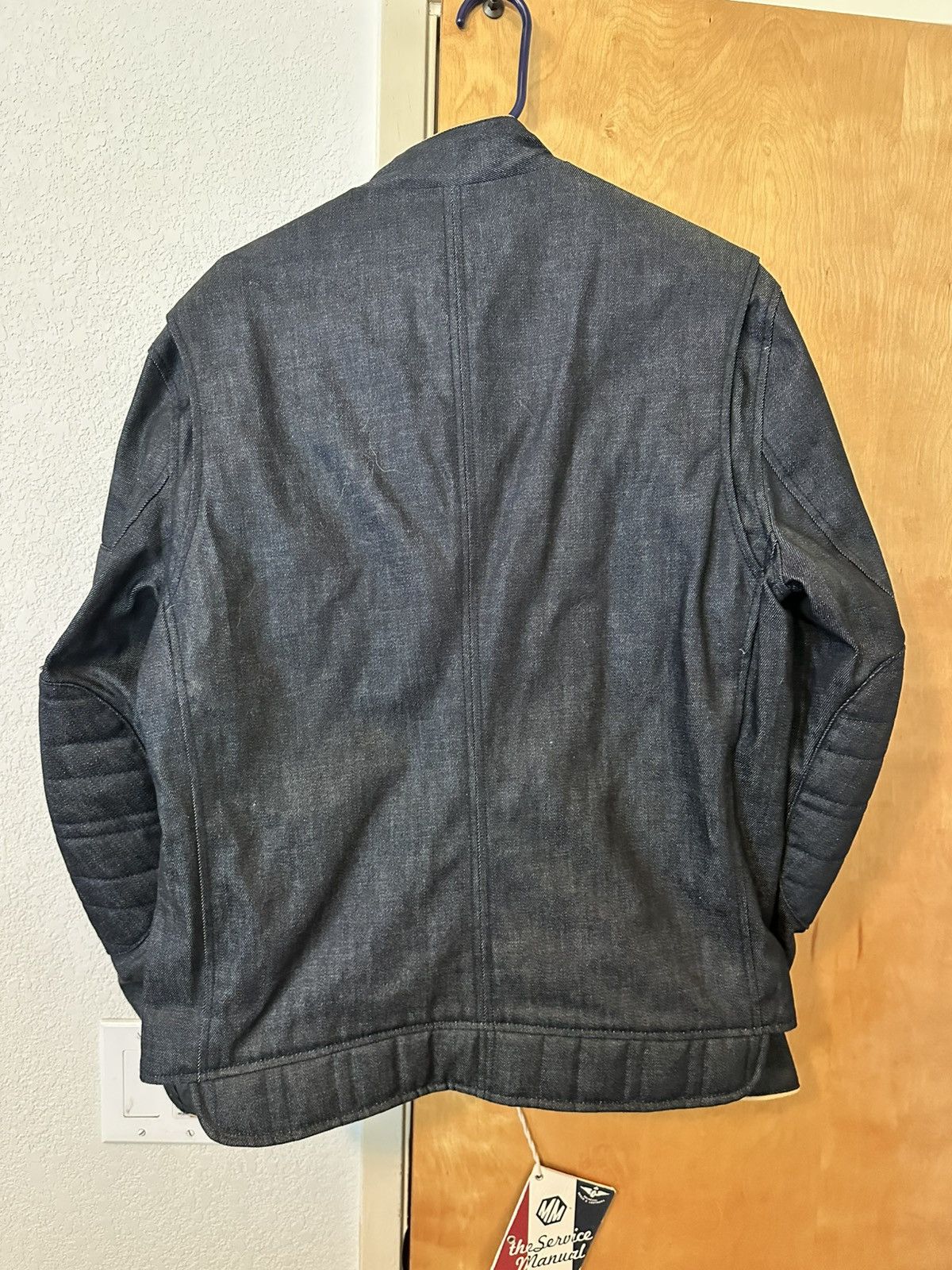 Other Marc Moto - Denim Motorcycle Jacket Size US M / EU 48-50 / 2 - 5 Thumbnail