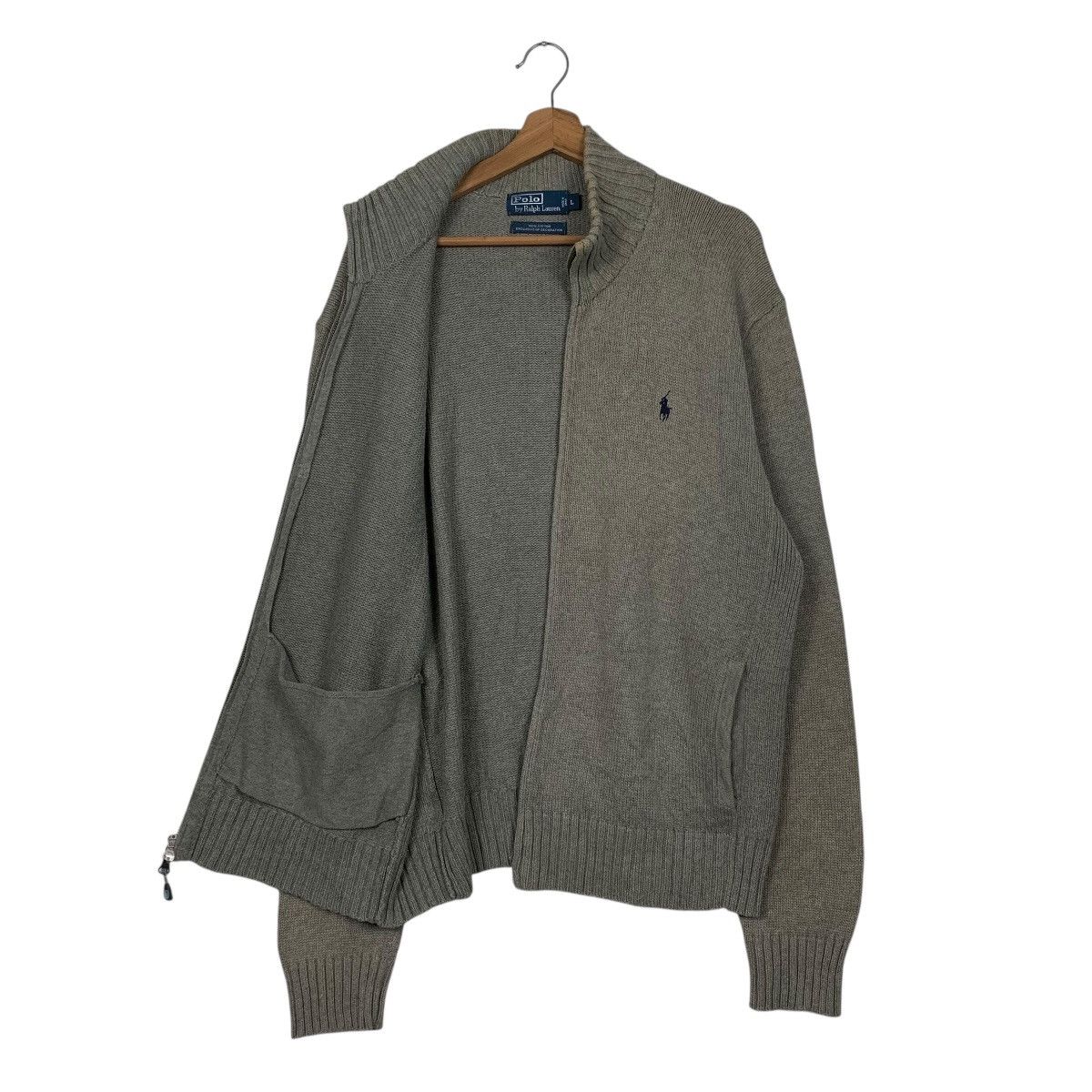 Polo Ralph Lauren Vintage Polo Ralph Lauren Zipper Sweater Size US L / EU 52-54 / 3 - 9 Thumbnail