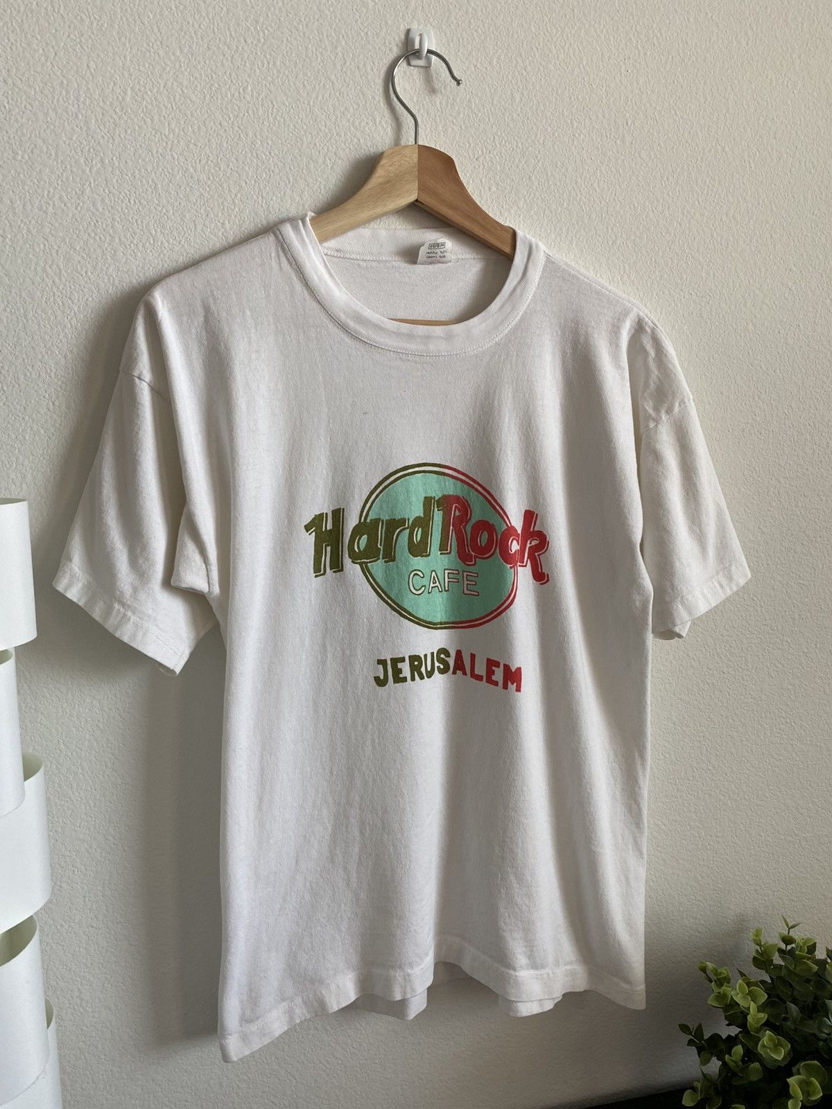 Hard Rock Cafe Vintage 90s Hard Rock Cafe Jerusalem Tee Size US M / EU 48-50 / 2 - 2 Thumbnail