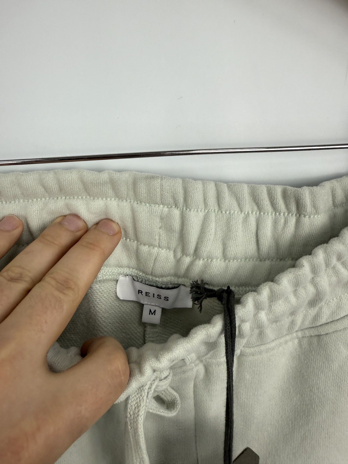 Reiss Reiss Luxury Ali Jogger Chalk White Rare Retro Hype Y2K Size US 33 - 6 Thumbnail