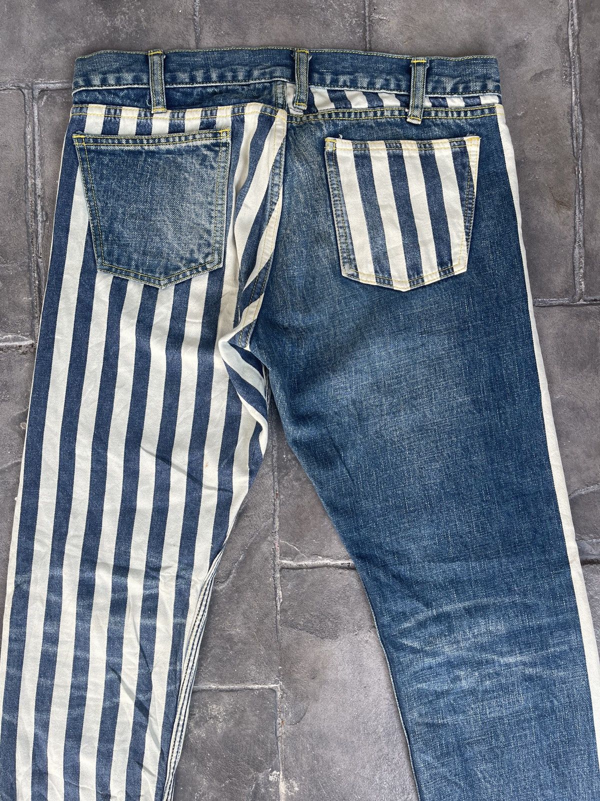 Taishi Nobukuni JAPAN MADE Taishi Nobukuni Hand-made Selvedge Denim Size US 30 / EU 46 - 10 Thumbnail