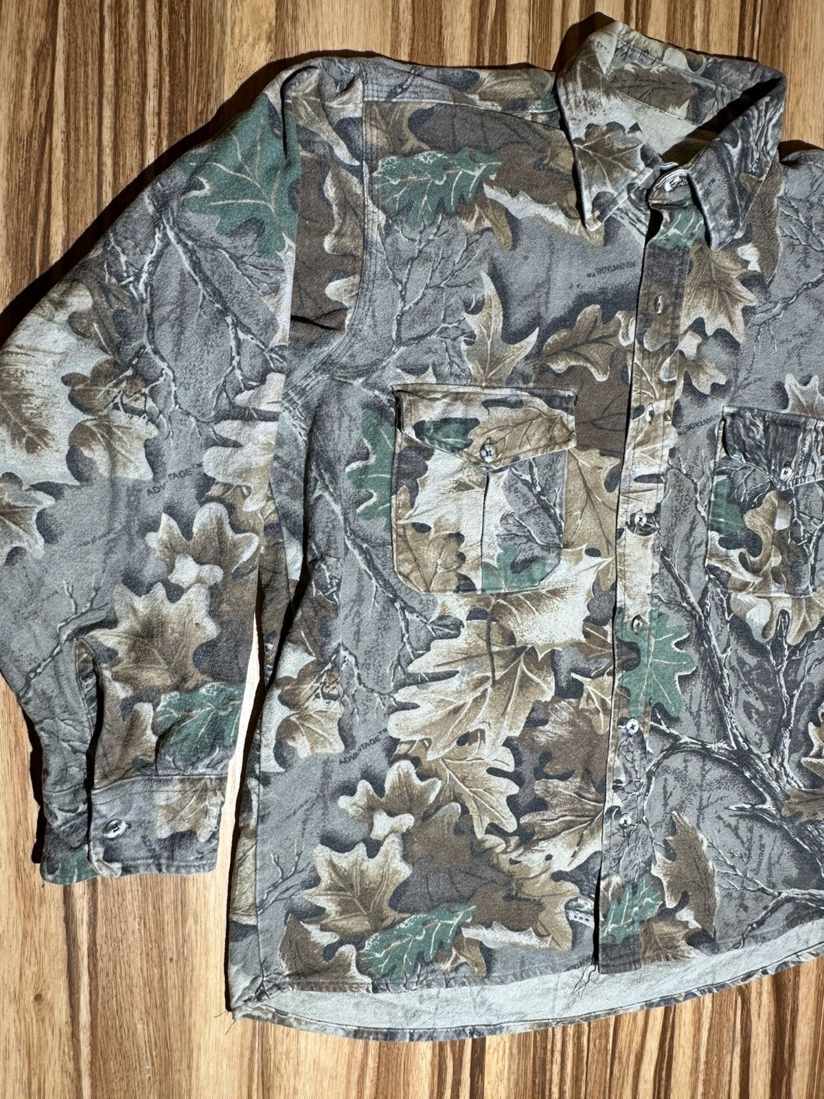 Other Vintage Advantage Camouflage Button-Up Shirt Size US L / EU 52-54 / 3 - 4 Thumbnail