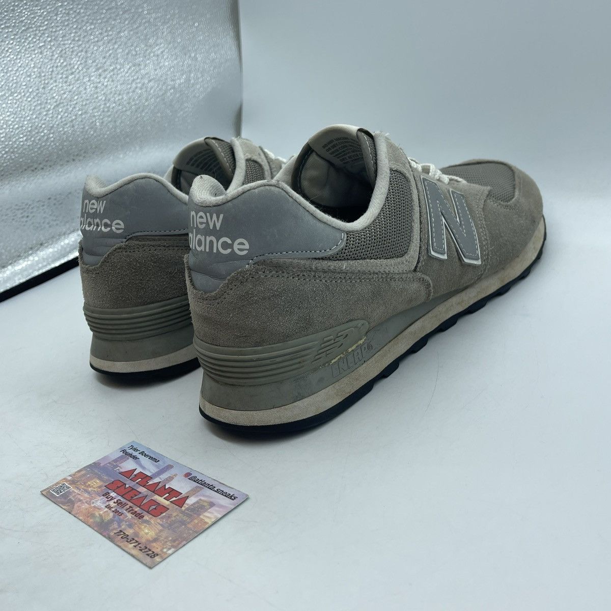 New Balance 574 core 2E wide grey Size US 9 / EU 42 - 5 Thumbnail