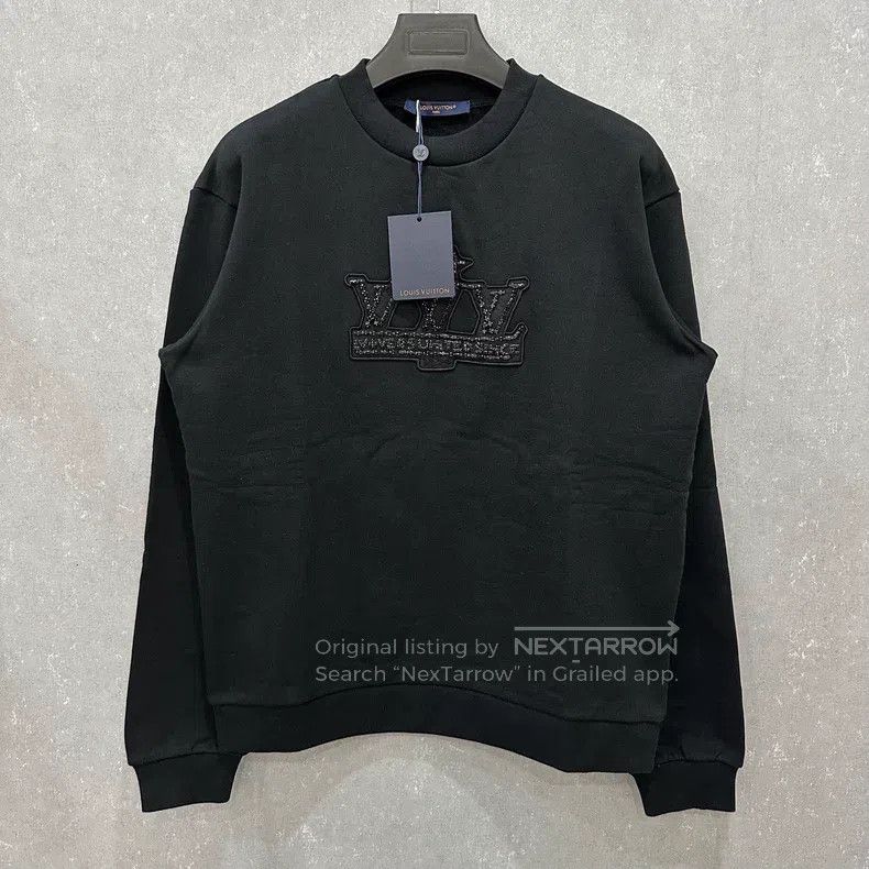 Louis Vuitton Louis Vuitton Obsidian Claw Diamond Crew Neck Sweatshirt Size US L / EU 52-54 / 3 - 1 Thumbnail