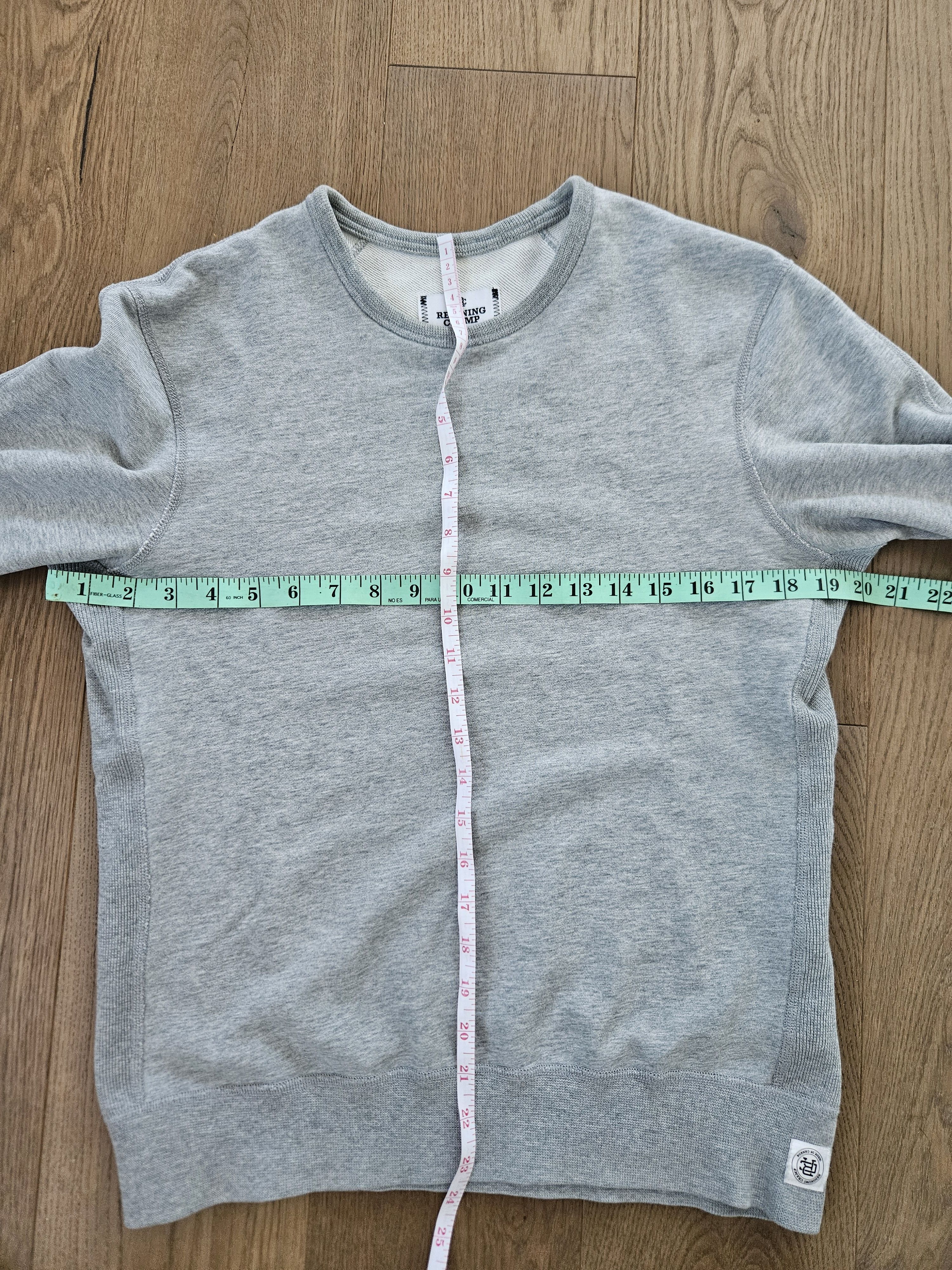 Reigning Champ Midweight terry slim crewneck Size US XS / EU 42 / 0 - 2 Thumbnail