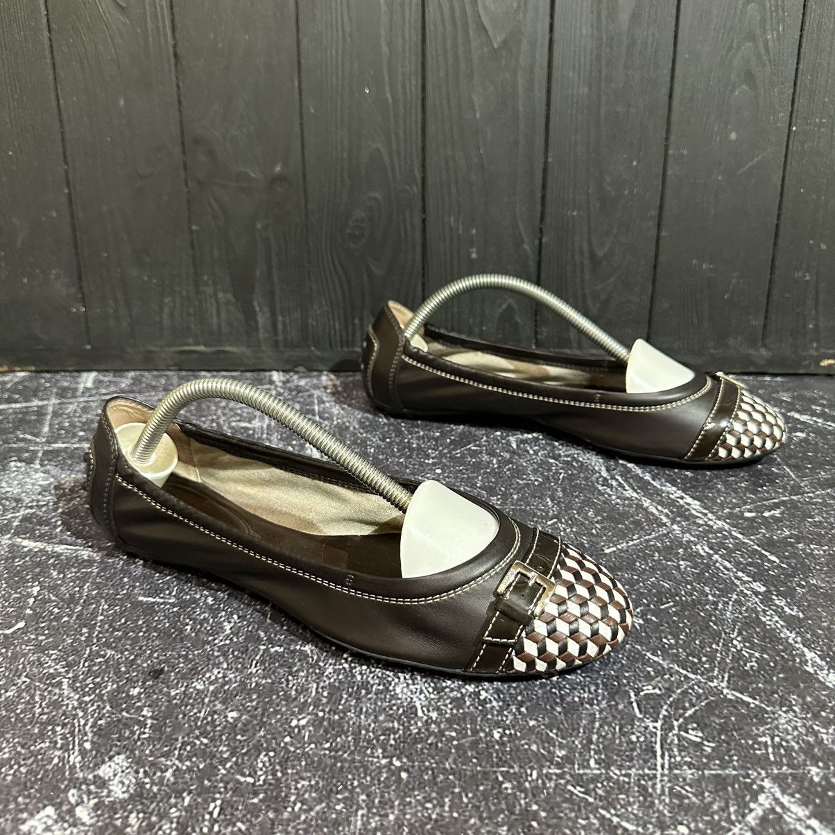 Tod's TOD’S - Women’s Leather Ballet Flats size 37.5 Size US 7.5 / IT 37.5 - 5 Thumbnail