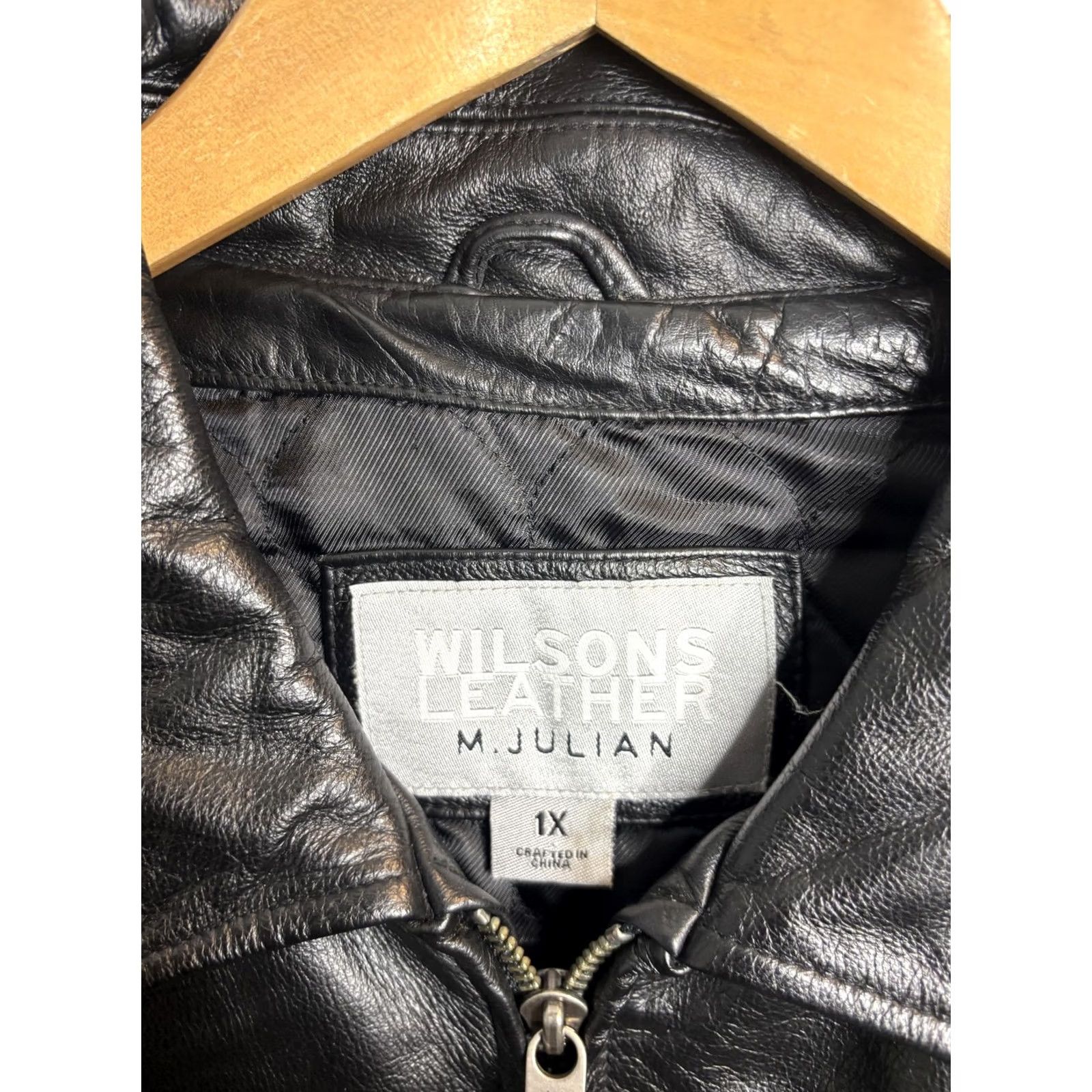 Vintage VINTAGE Wilsons Leather Jacket Womens 1X Black M. Julian Thinsulate Gloves Bomber Jacket 90s Mens Big & Tall Black Gloves Size XL / US 12-14 / IT 48-50 - 4 Thumbnail
