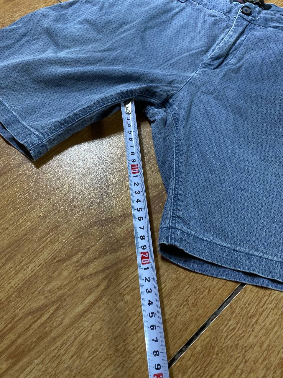 Scotch & Soda Scotch & Soda Blue Cotton 32 Shorts Size US 32 / EU 48 - 20 Thumbnail