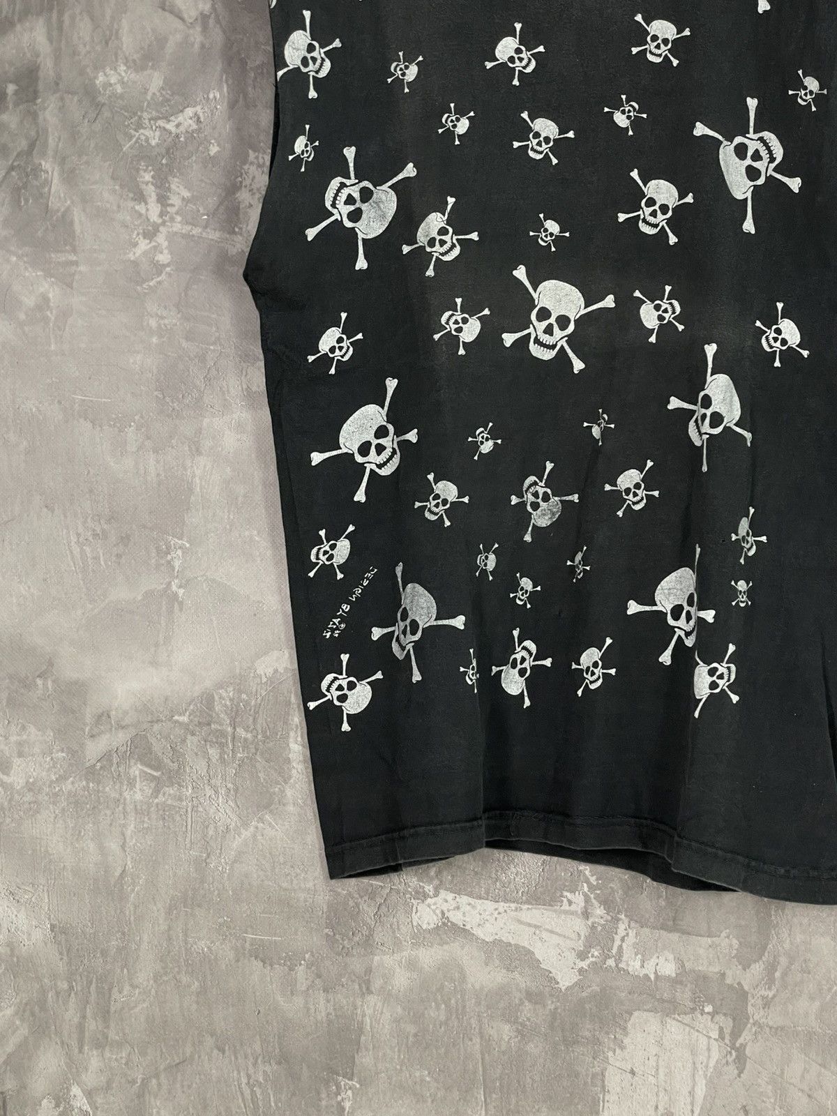 Hysteric Glamour × If Six Was Nine × Japanese Brand 2000's Skull Multilogo Y2K Distressed Archival Tanktop Size US XL / EU 56 / 4 - 5 Thumbnail