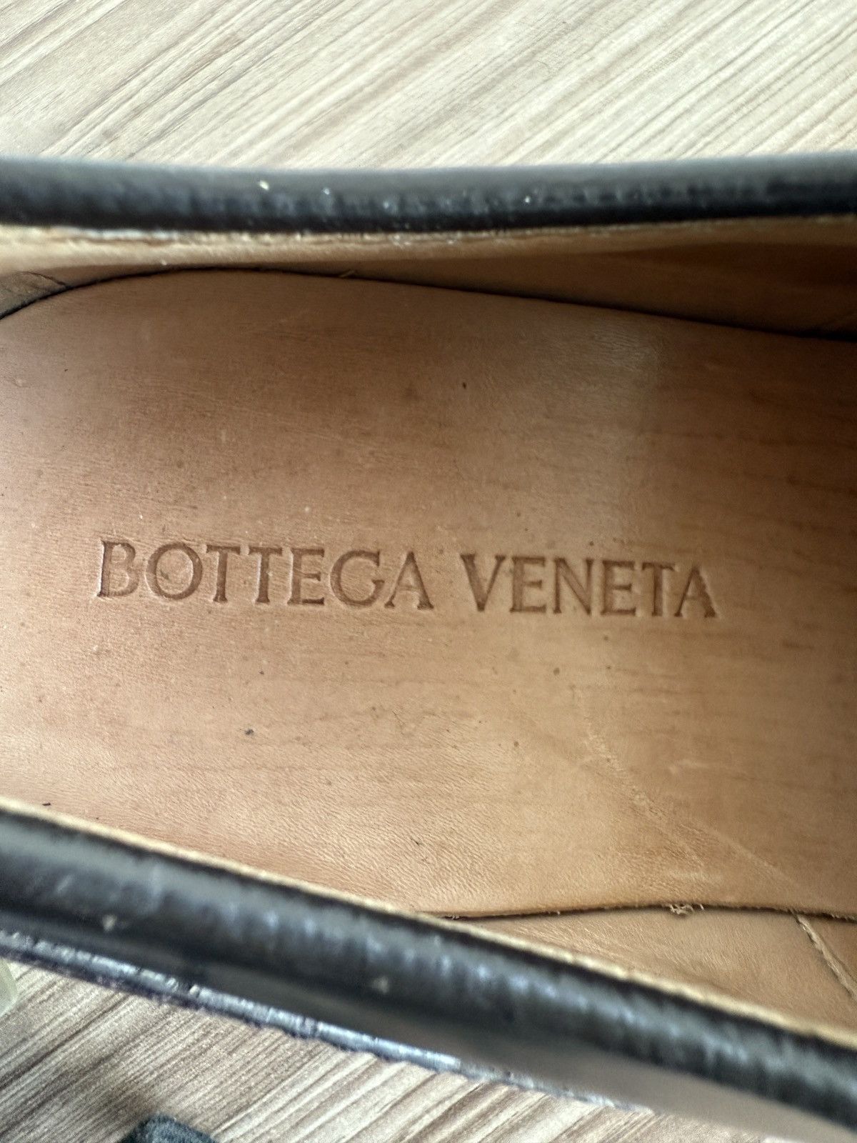 Bottega Veneta Calfskin brush leather derby Size US 8 / EU 41 - 8 Thumbnail