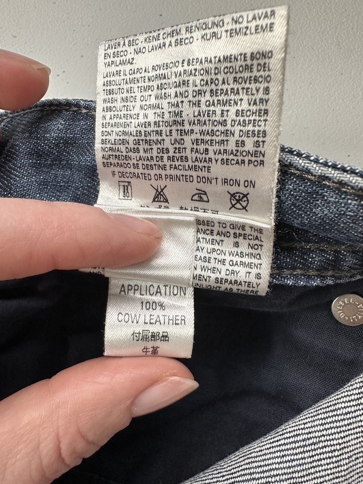 Diesel Diesel Larkee Denim Jeans Size US 33 - 16 Thumbnail