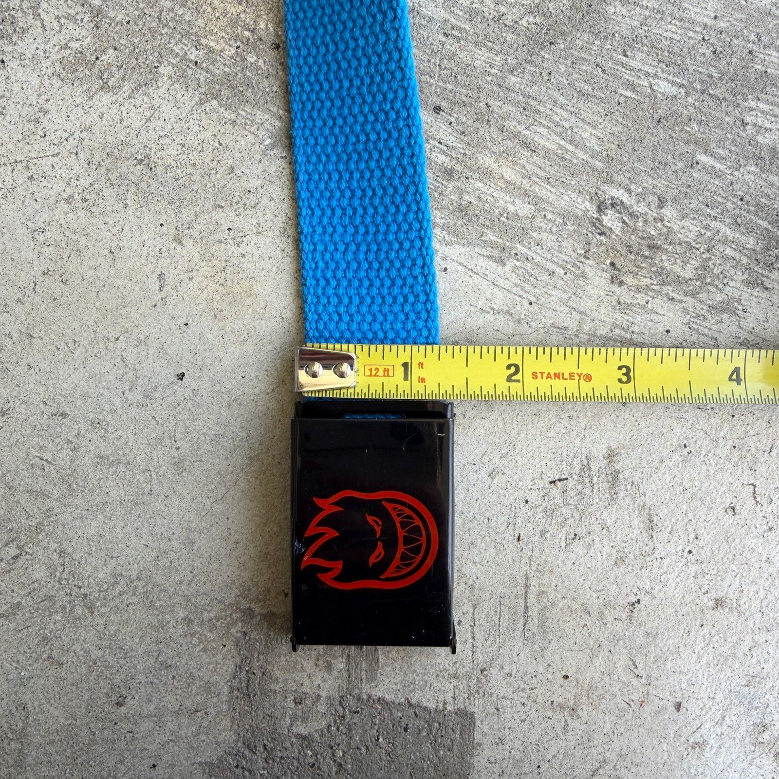 Spitfire Vintage Spitfire Bighead Web skater Belt Blue One Size Size ONE SIZE - 8 Thumbnail