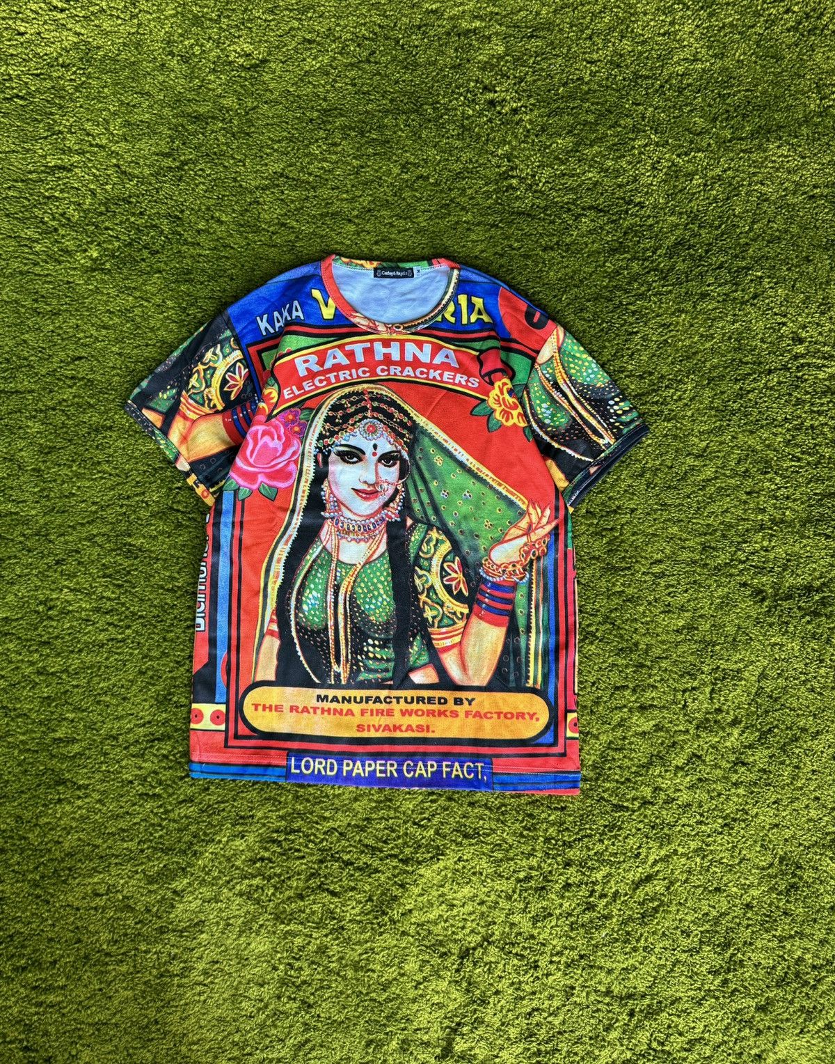 Designer × Vintage Cowboy & Angels Y2K vintage graphic art t-shirt Size M / US 6-8 / IT 42-44 - 1 Thumbnail