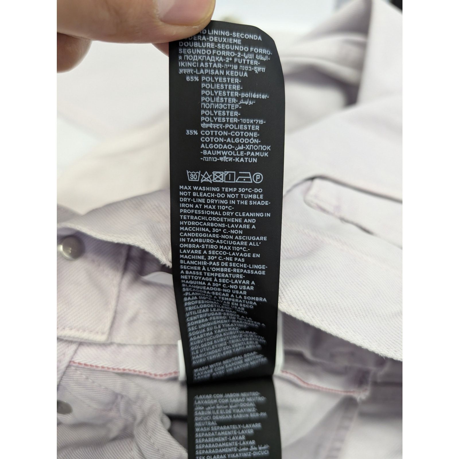 Tom Ford o1rshd1 Slim Denim Jeans in Dirty White Size US 30 / EU 46 - 21 Thumbnail