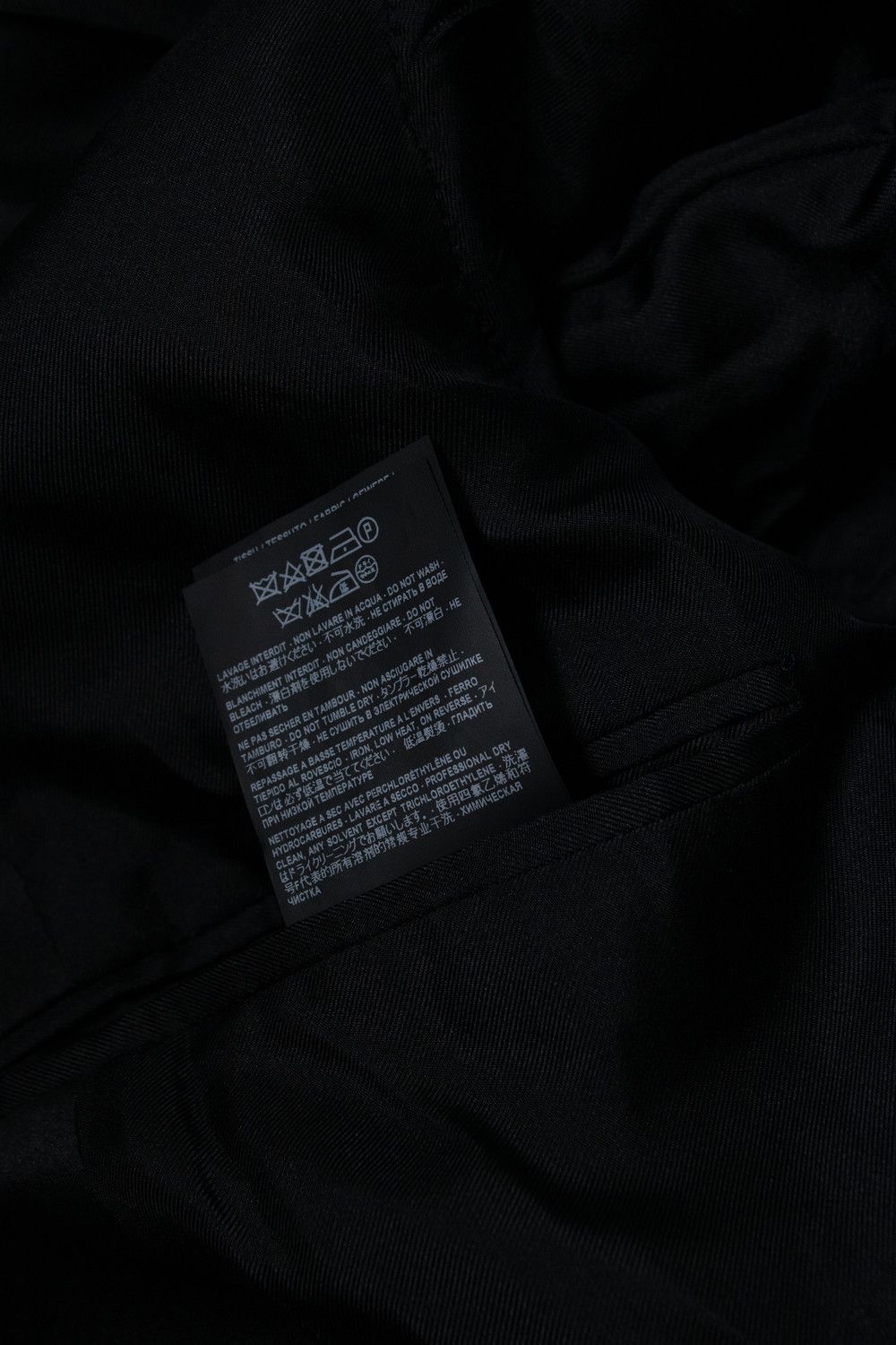 Saint Laurent Paris Saint Laurent, black tuxedo jacket with satin revert Size 52R - 10 Thumbnail