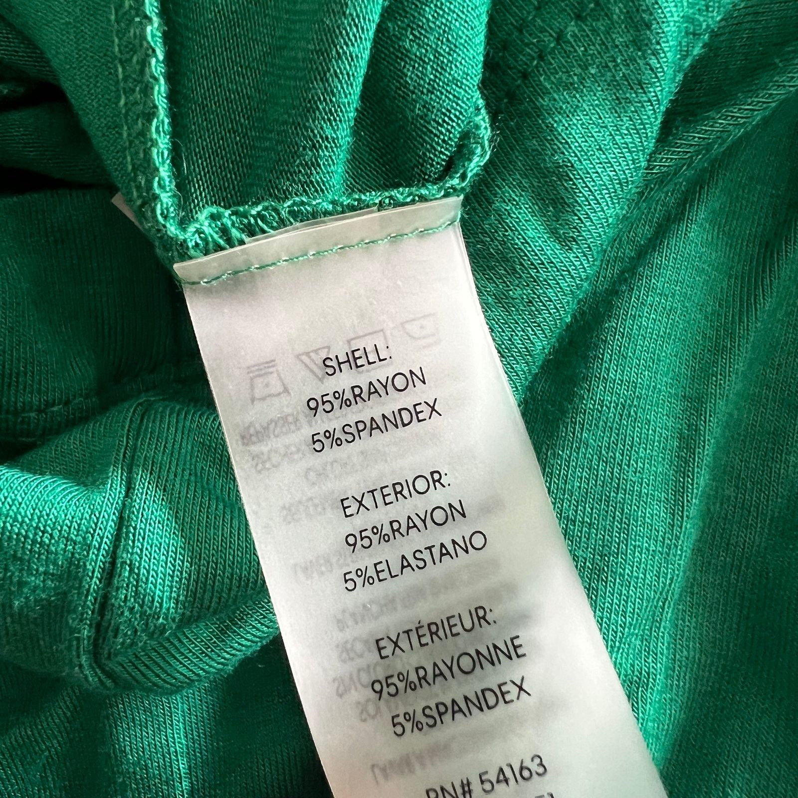 Calvin Klein Calvin Klein Green Spaghetti Strap Scoop Neck Romper, US10 Size 32" / US 10 / IT 46 - 9 Thumbnail