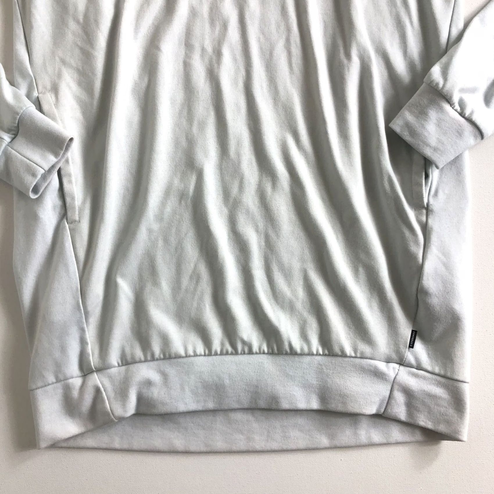 Converse Converse Hoodie Dress Gray Women XS With Pockets Oversized Hoodie Dress Size XS / US 0-2 / IT 36-38 - 5 Thumbnail