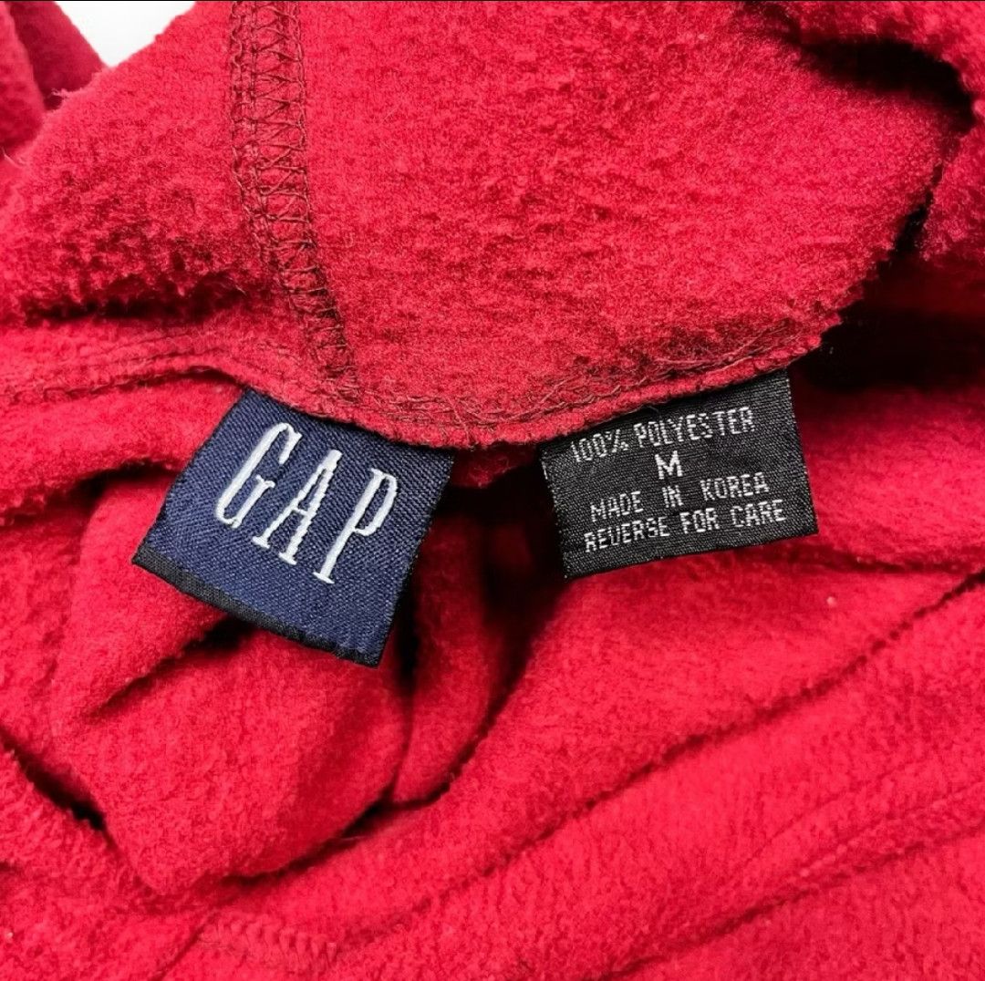 Gap Vintage GAP Fleece Hoodie Pullover Size US M / EU 48-50 / 2 - 5 Thumbnail