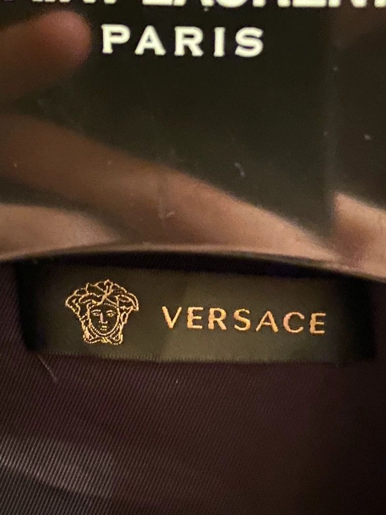 Versace Versace Velvet jacquard jacket coat Size US L / EU 52-54 / 3 - 4 Thumbnail