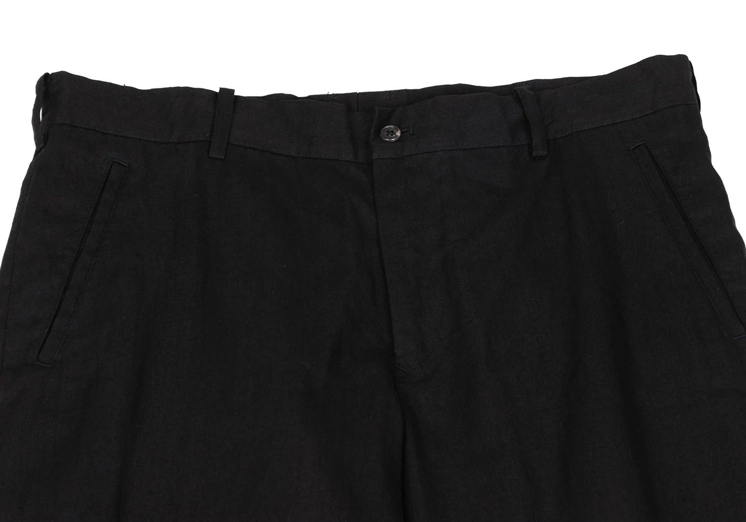 Yohji Yamamoto Yohji Yamamoto Linen Cotton Tapered Pants Size US 34 / EU 50 - 2 Thumbnail