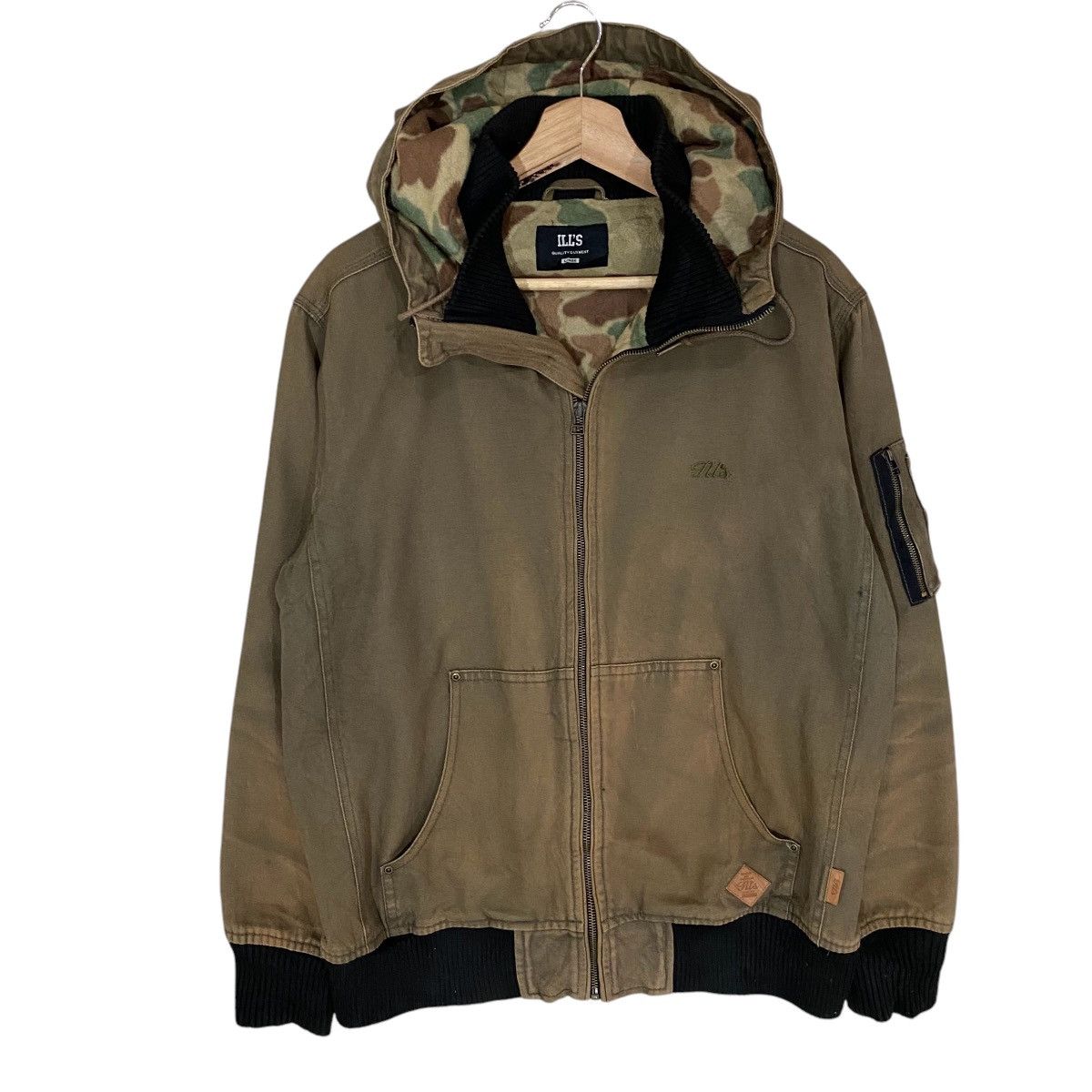 Vintage VTG ILLS CARHARTT STYLE DUCK CANVAS SUNFADED JACKET Size US M / EU 48-50 / 2 - 2 Thumbnail