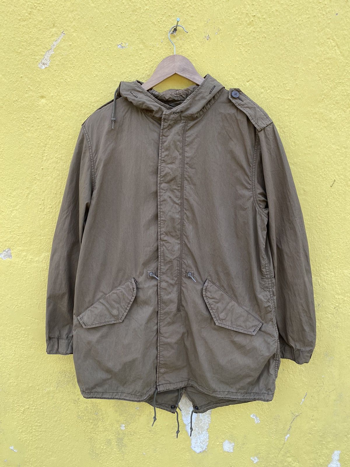 Alpha Industries × Vintage Vintage Alpha industrial parka fishtail jacket Size US L / EU 52-54 / 3 - 1 Thumbnail