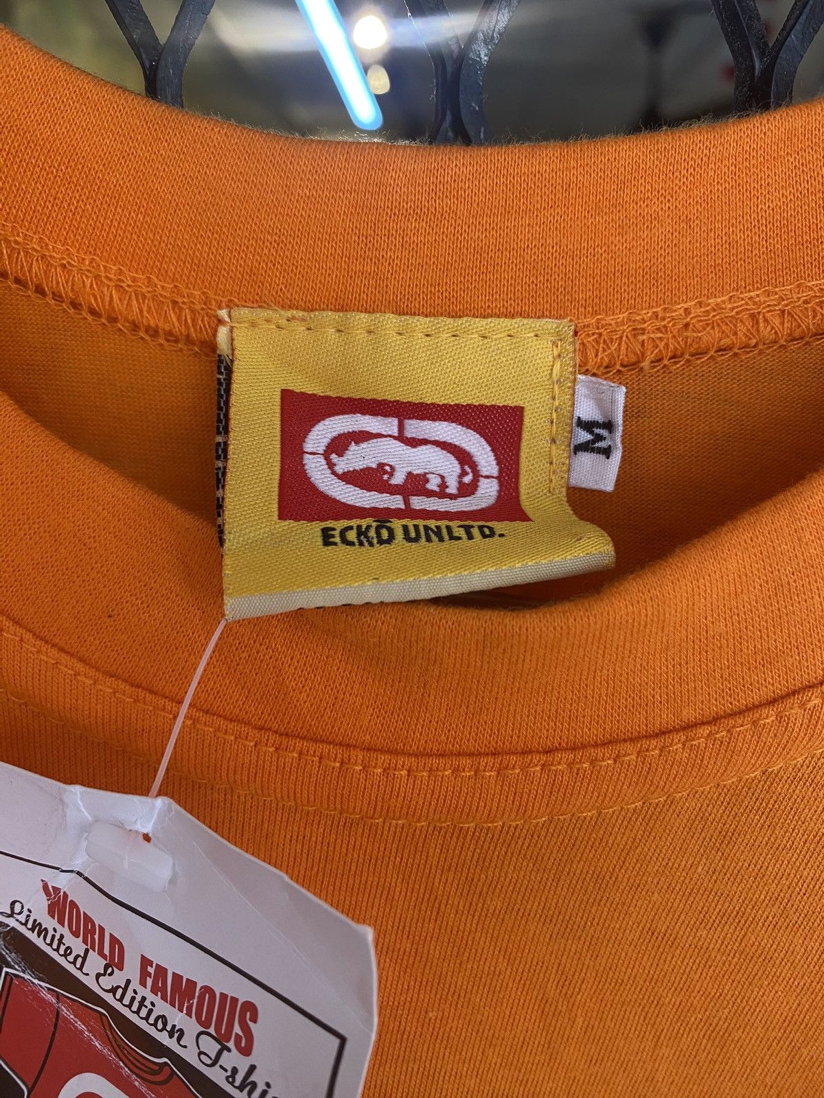 Ecko Unltd. × Vintage Vtg Late 90s Ecko Unlimited NOS T shirt Ecko Team Racing Size US M / EU 48-50 / 2 - 4 Thumbnail