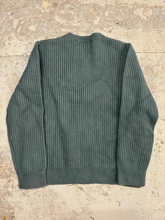 Dolce & Gabbana 2000s Dolce & Gabbana Blue Wool V-Neck Sweater Size US XS / EU 42 / 0 - 6 Thumbnail