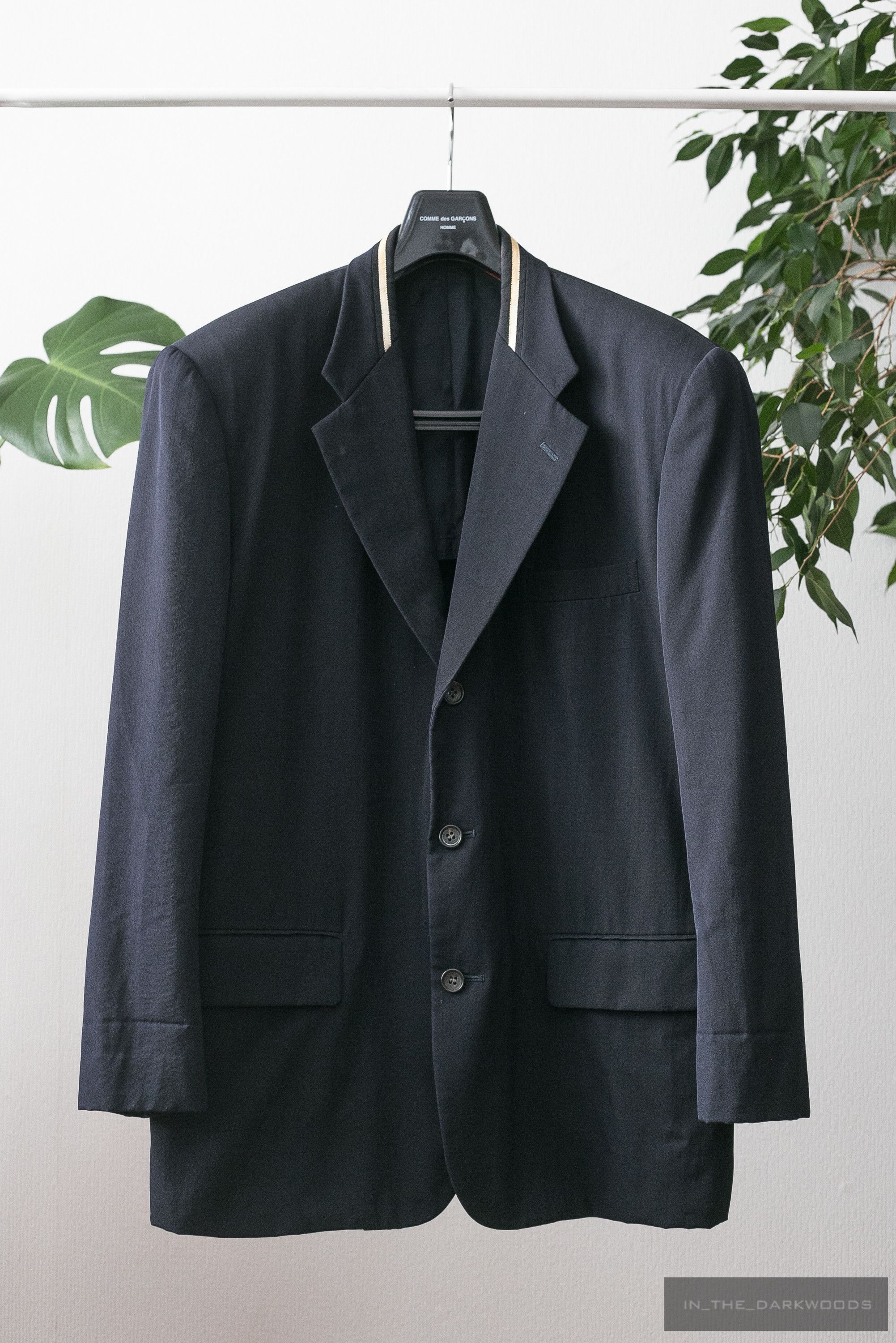 Comme des Garcons Homme 1990AW wool suit Size 38R - 3 Thumbnail