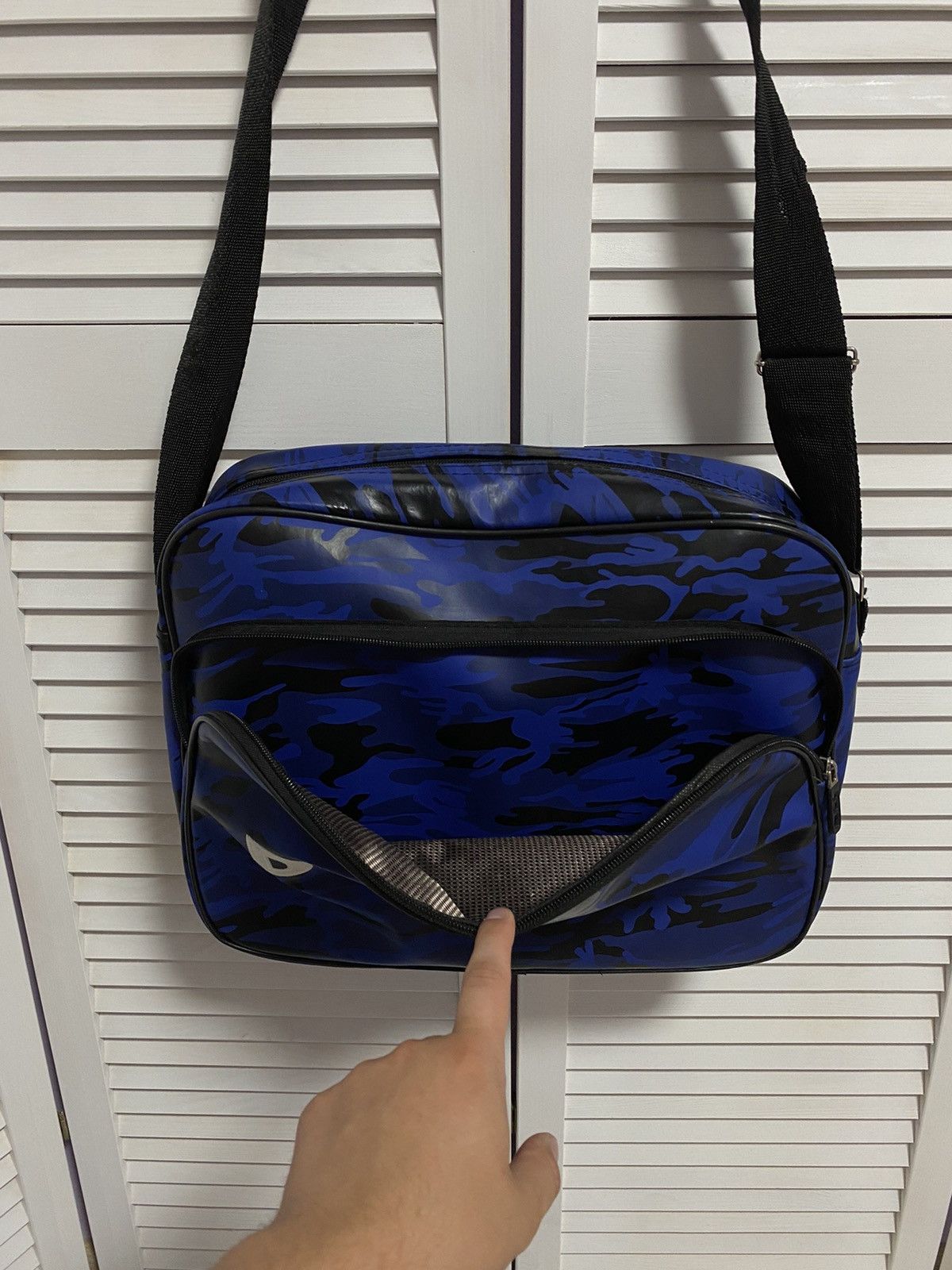 Diesel Vintage Eco Leather Body Bag DIESEL ARMY CAMOUFLAGE Size ONE SIZE - 6 Thumbnail