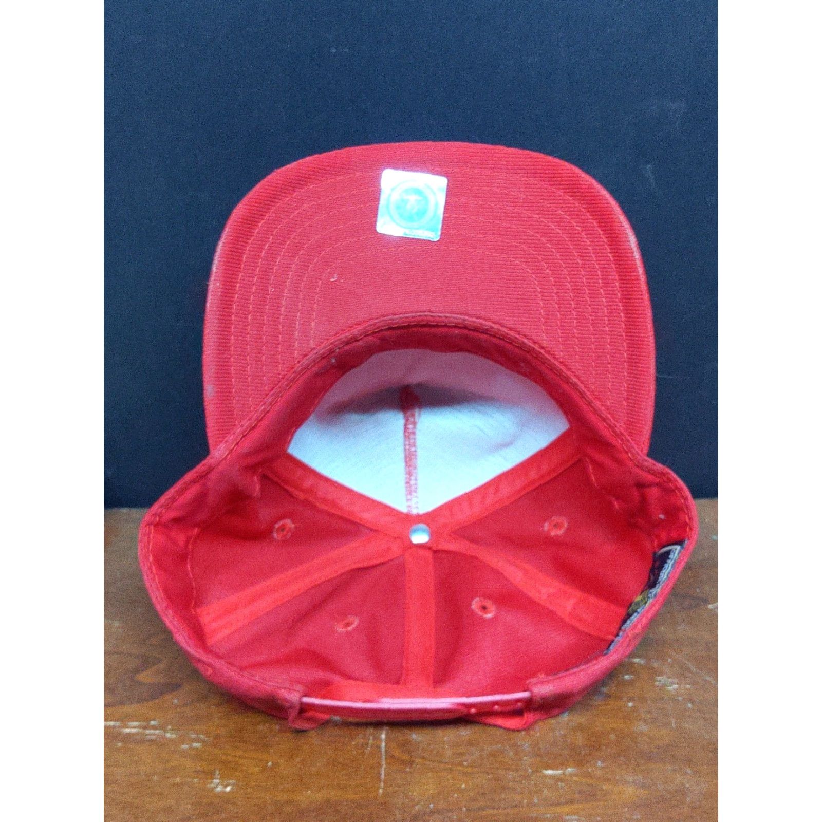 Vintage VINTAGE Eagle Crest USMC Marines Red Snap Back Hat Eagle Crest Size ONE SIZE - 6 Thumbnail