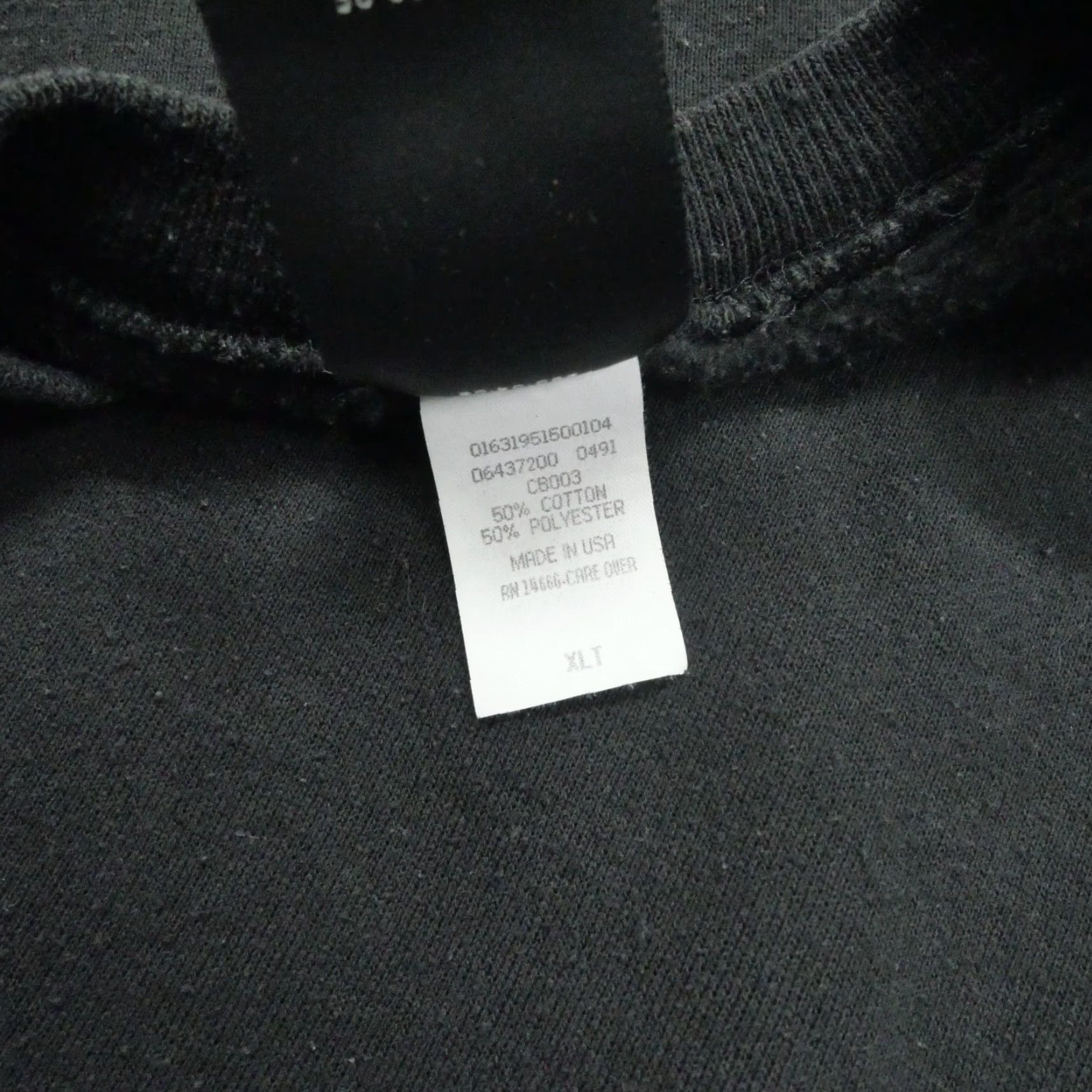 Vintage VINTAGE Olympics Sweatshirt Pullover Black XL Tall XLT Mens 90s Sweatshirt Crew Neck Logo Cotton Fleece Big & Tall Size US XL / EU 56 / 4 - 5 Thumbnail