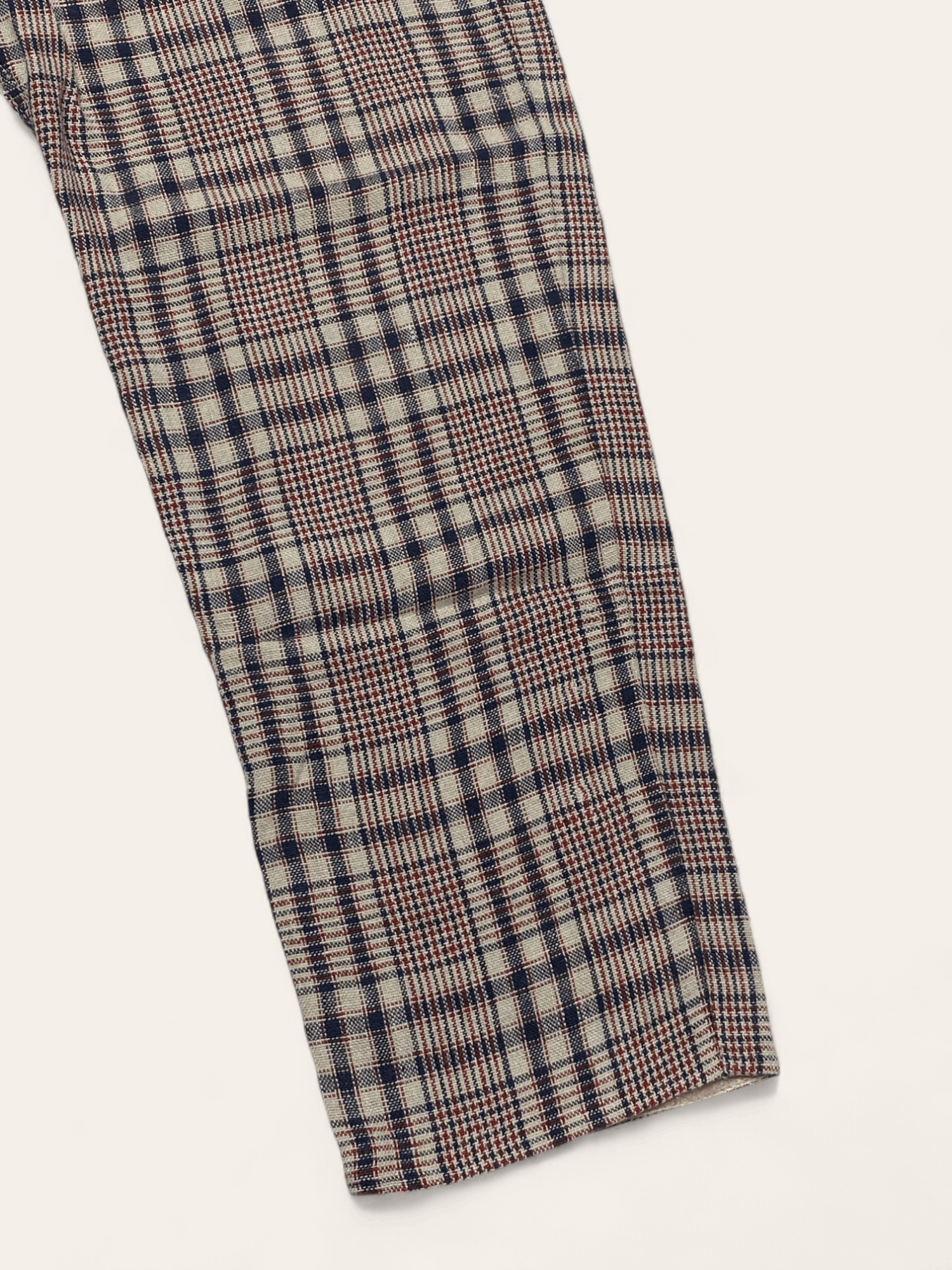 Isabel Marant 90s Vintage ISABEL MARANT Linen Checkered Pants Size 28" / US 6 / IT 42 - 2 Thumbnail