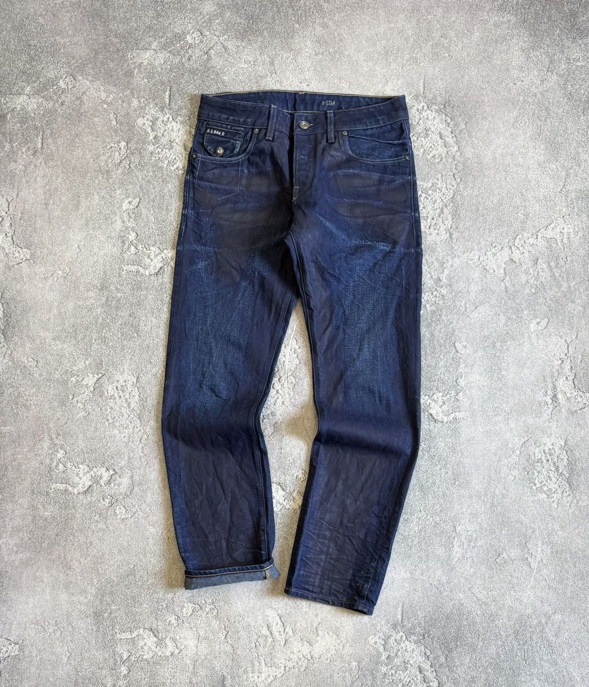 G-Star G star raw 31/32 morris low straight denim pants jeans chino Size US 31 - 5 Thumbnail