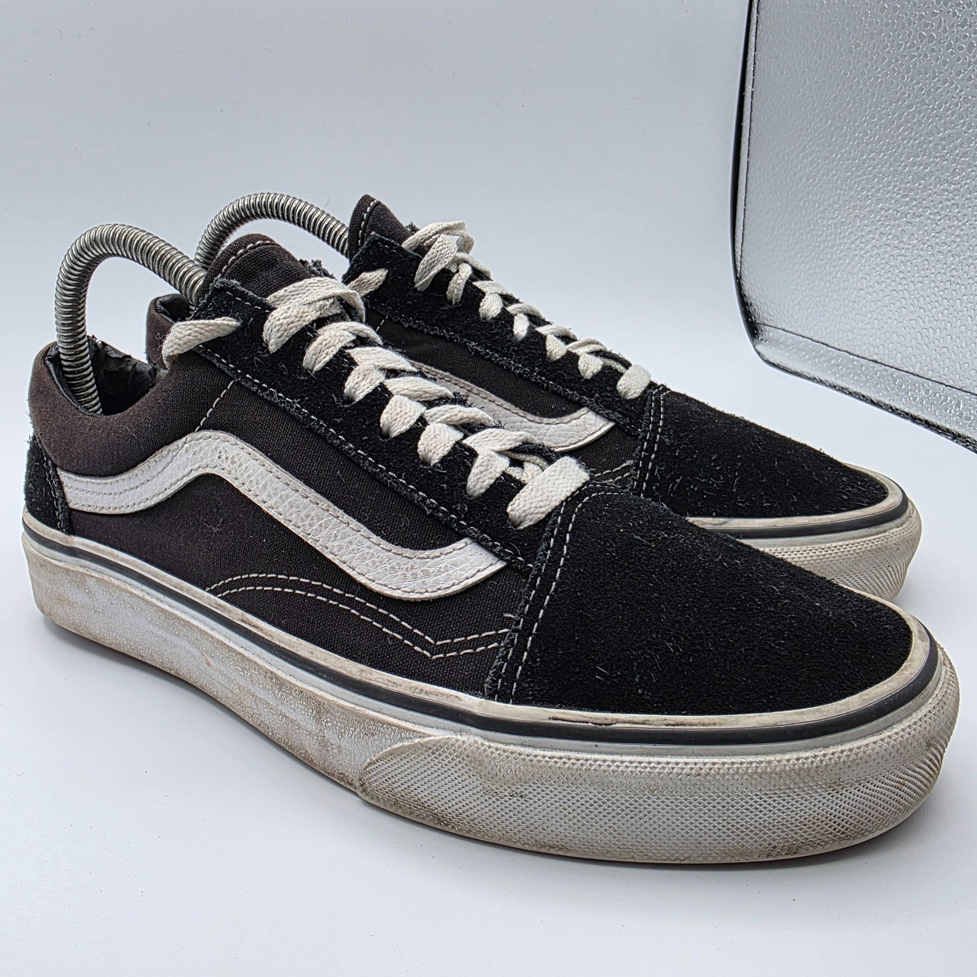 Vans Vans Old Skool Womens Size 8.5 Black White Sneaker Shoes Ska Size US 8.5 / IT 38.5 - 1 Thumbnail