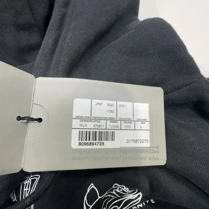 Balenciaga Balenciaga Graphic Logo Print Black Hoodie. Size US S / EU 44-46 / 1 - 4 Thumbnail