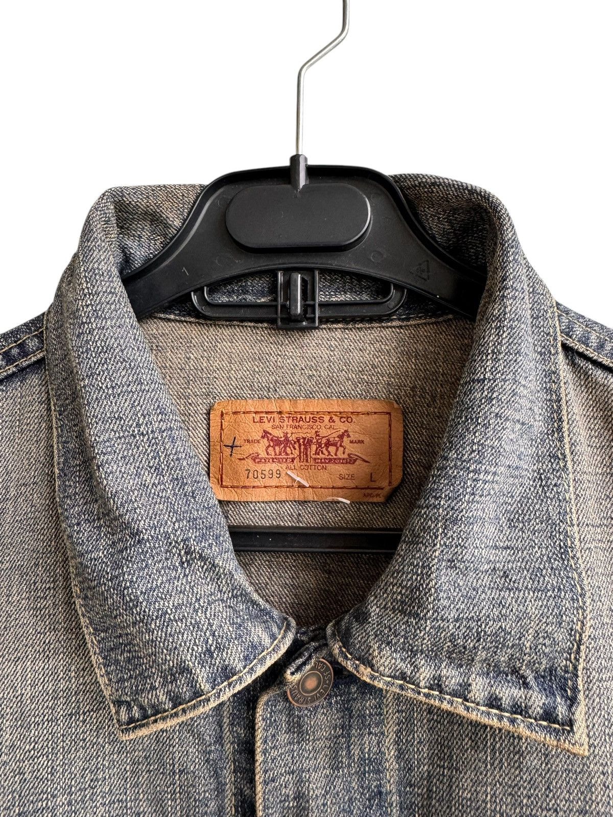 Levi's × Levi's Vintage Clothing Vintage Levis Trucker Denim Jacket 70599 Size US M / EU 48-50 / 2 - 7 Thumbnail