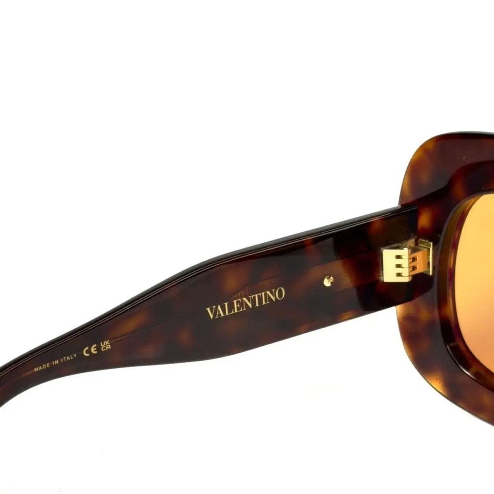 Valentino New! Valentino VLS 180C Tortoise Shell Oversized Sunglasses Size ONE SIZE - 5 Thumbnail