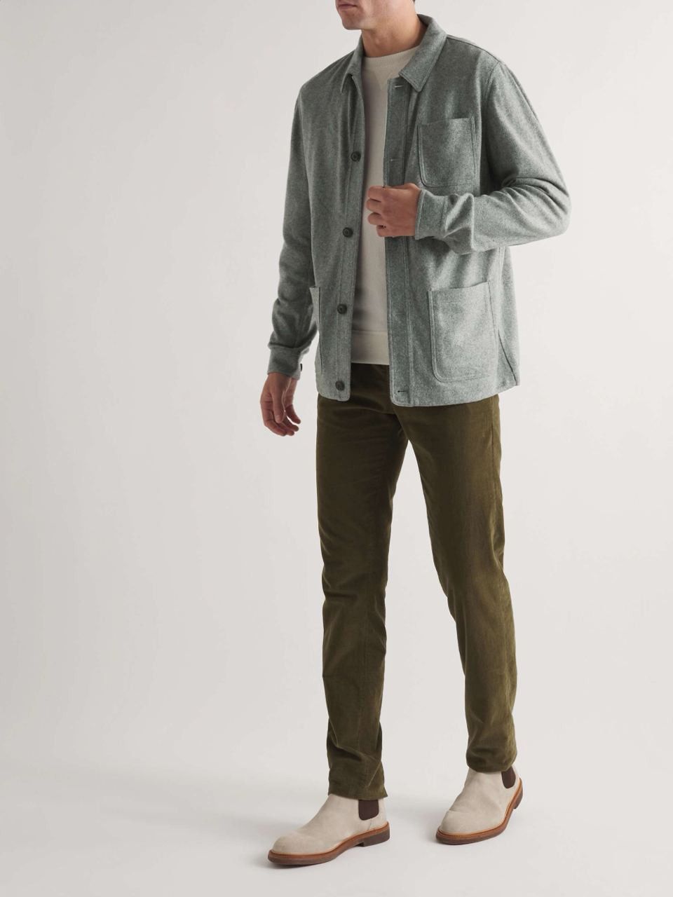 Le Laboureur × Vetra × Vintage Rare 70s Worker German collared button jacket Size US L / EU 52-54 / 3 - 3 Thumbnail