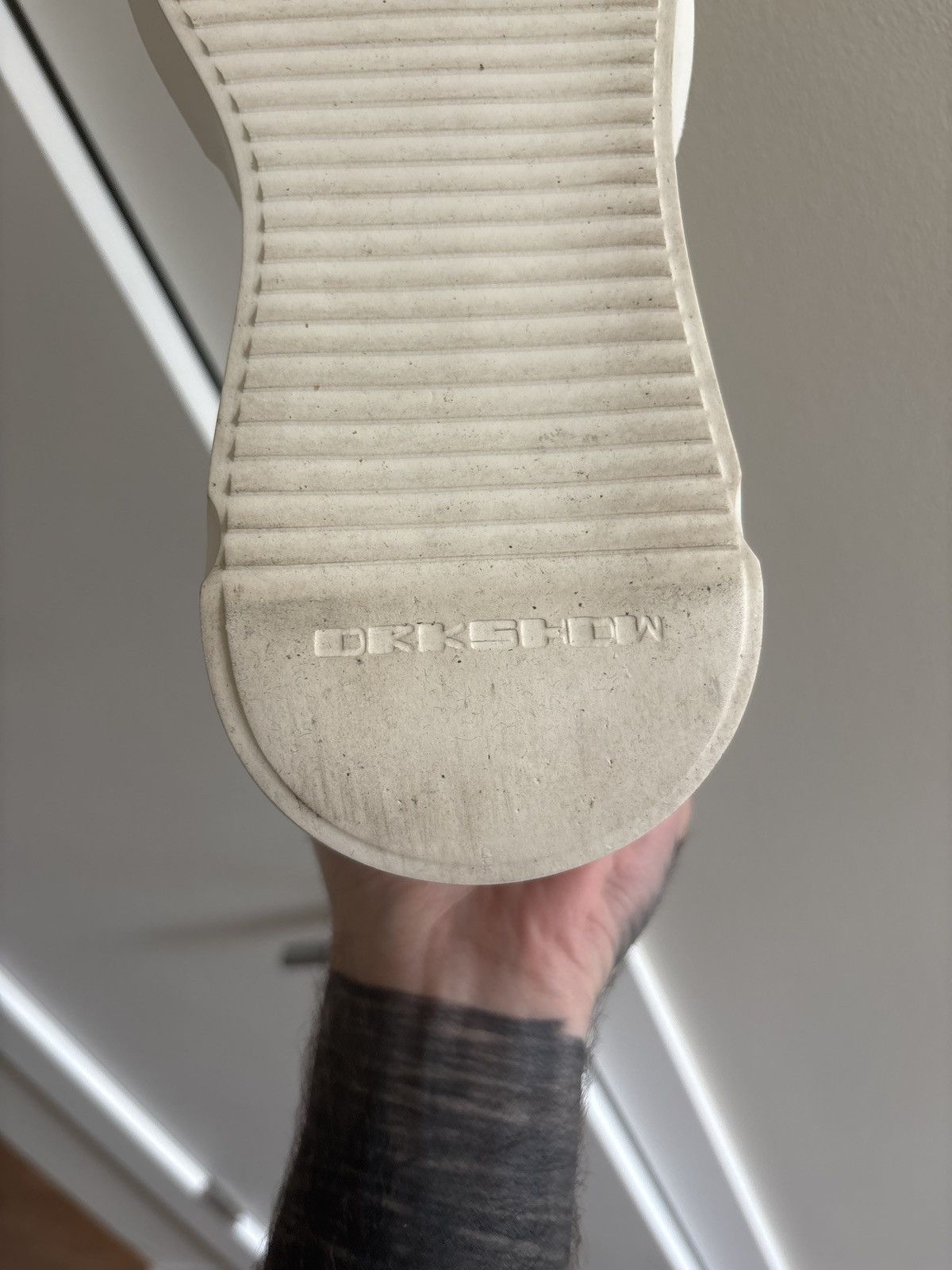 Rick Owens Drkshdw Rick Owens Drkshdw Abstract Ramones Size US 8.5 / EU 41-42 - 6 Thumbnail