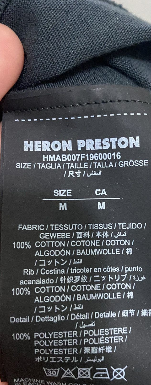 Heron Preston Heron Preston Mock Neck Size US M / EU 48-50 / 2 - 4 Thumbnail