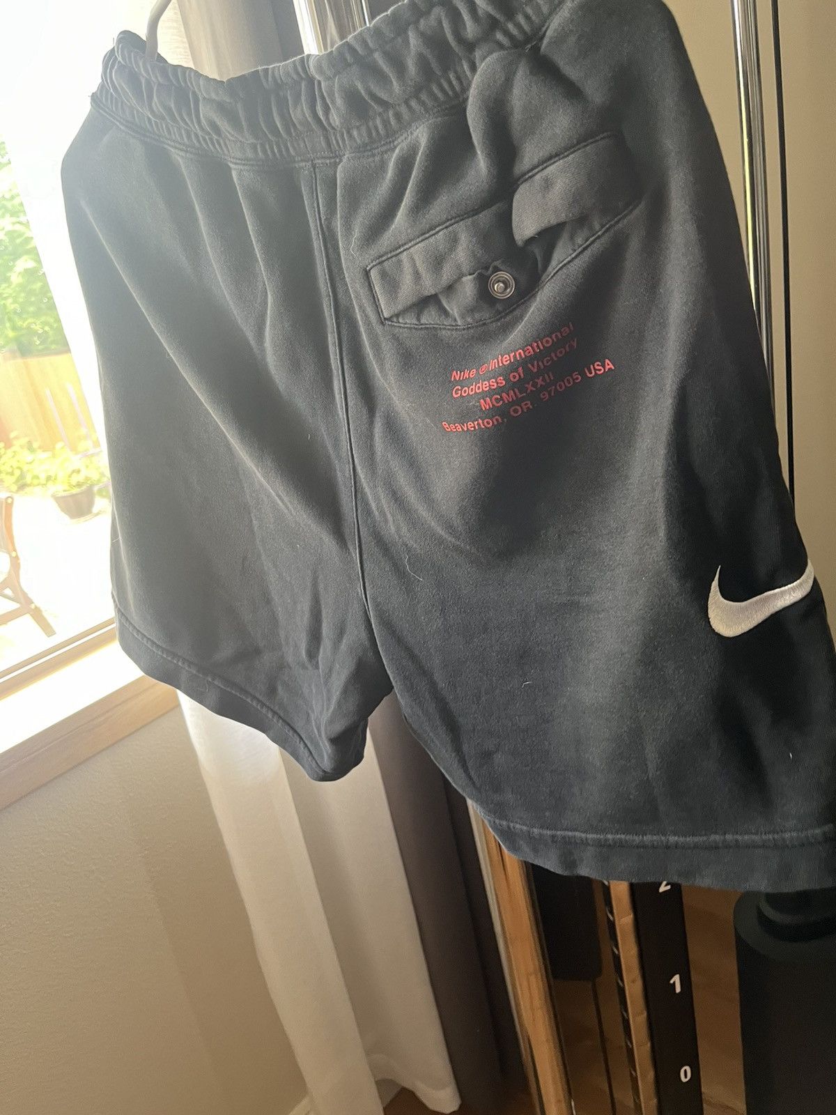 Nike Black Nike sweatshorts Size US 30 / EU 46 - 4 Thumbnail
