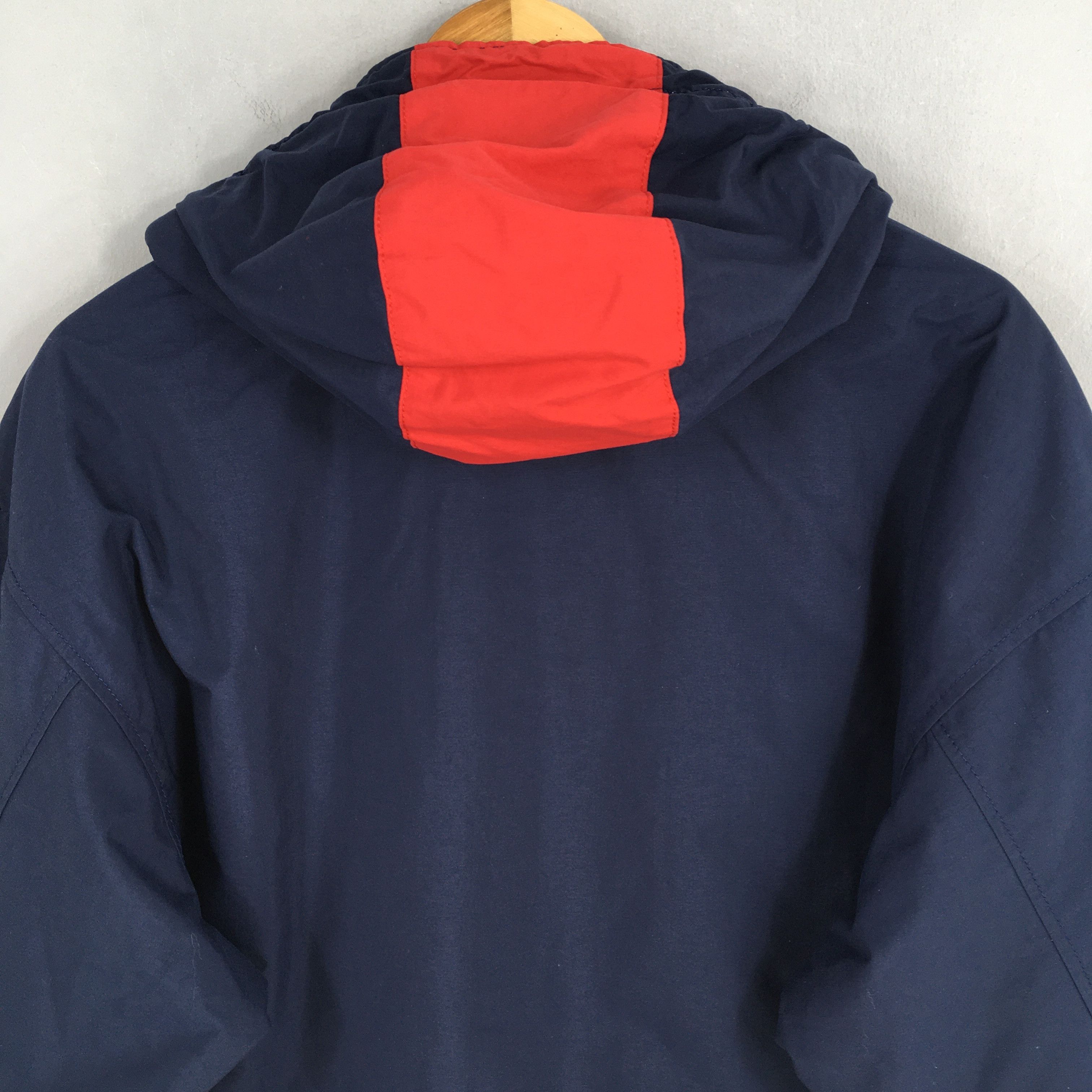 Ellesse Vintage Ellesse Blue Hoodie Bomber Zip Up Jacket Large Size US L / EU 52-54 / 3 - 8 Thumbnail