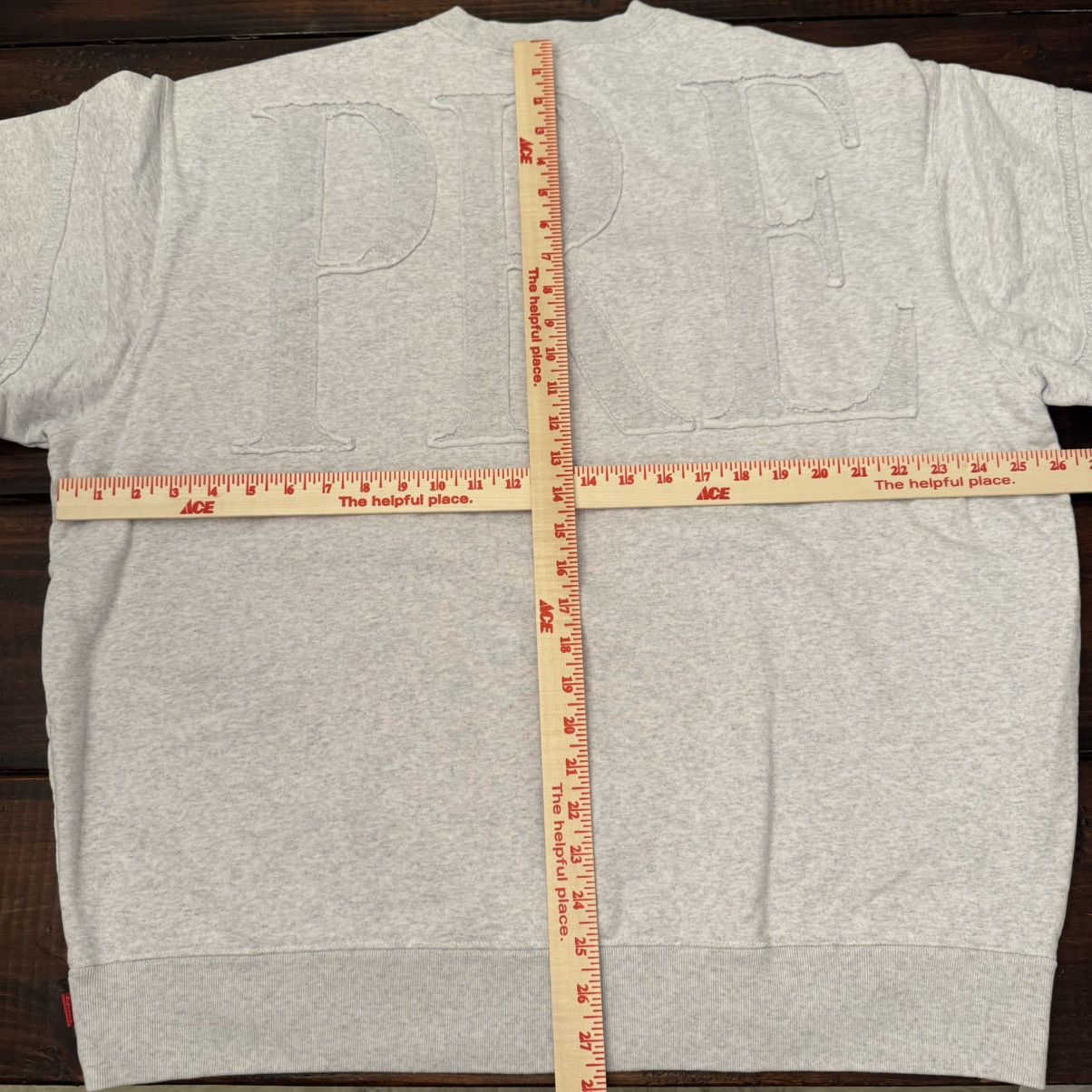 Supreme Supreme Tonal Applique Crewneck Size US XL / EU 56 / 4 - 9 Thumbnail