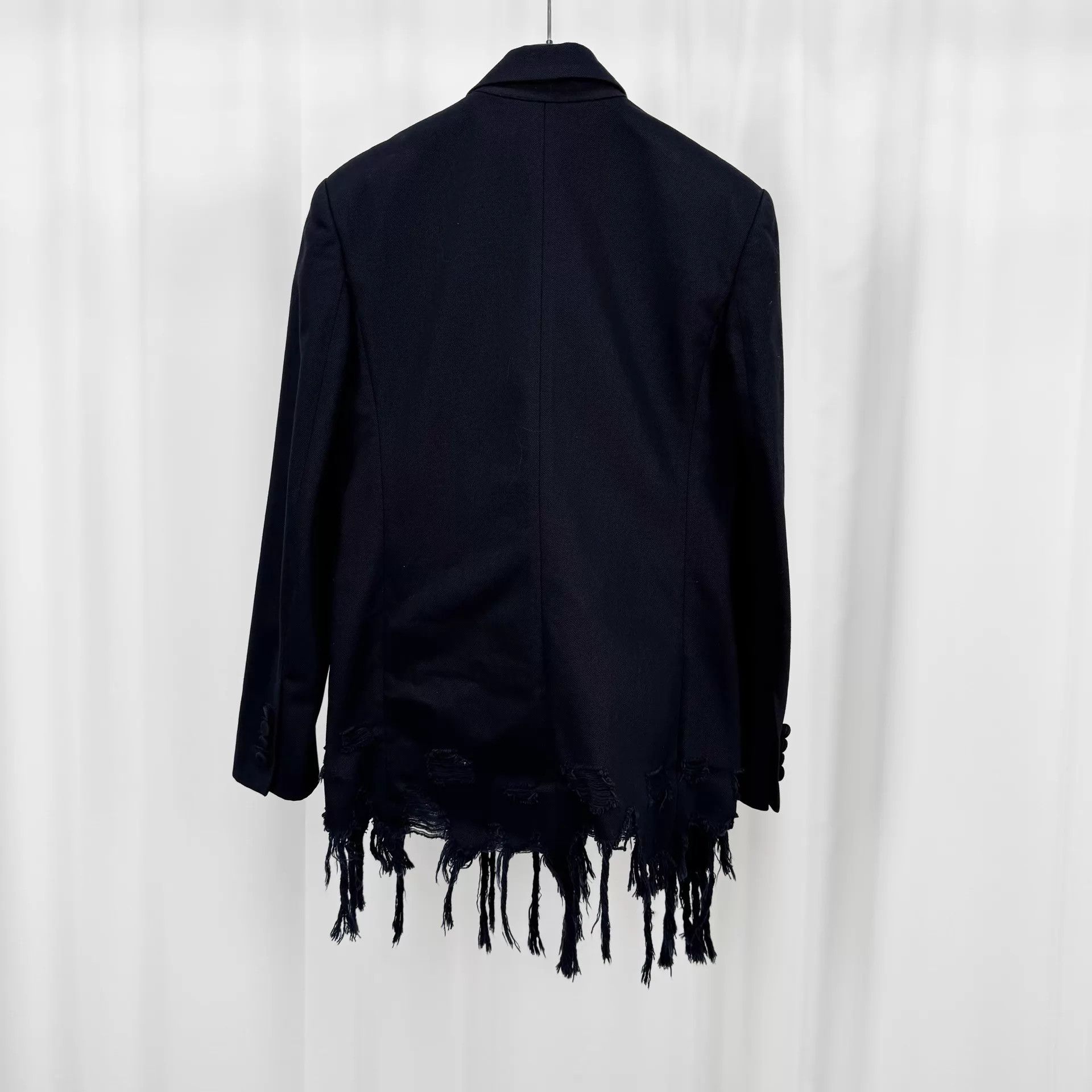 Alexander Wang Alexander Wang Tassel Hem Blazer 0 99 New Size XS / US 0-2 / IT 36-38 - 2 Thumbnail